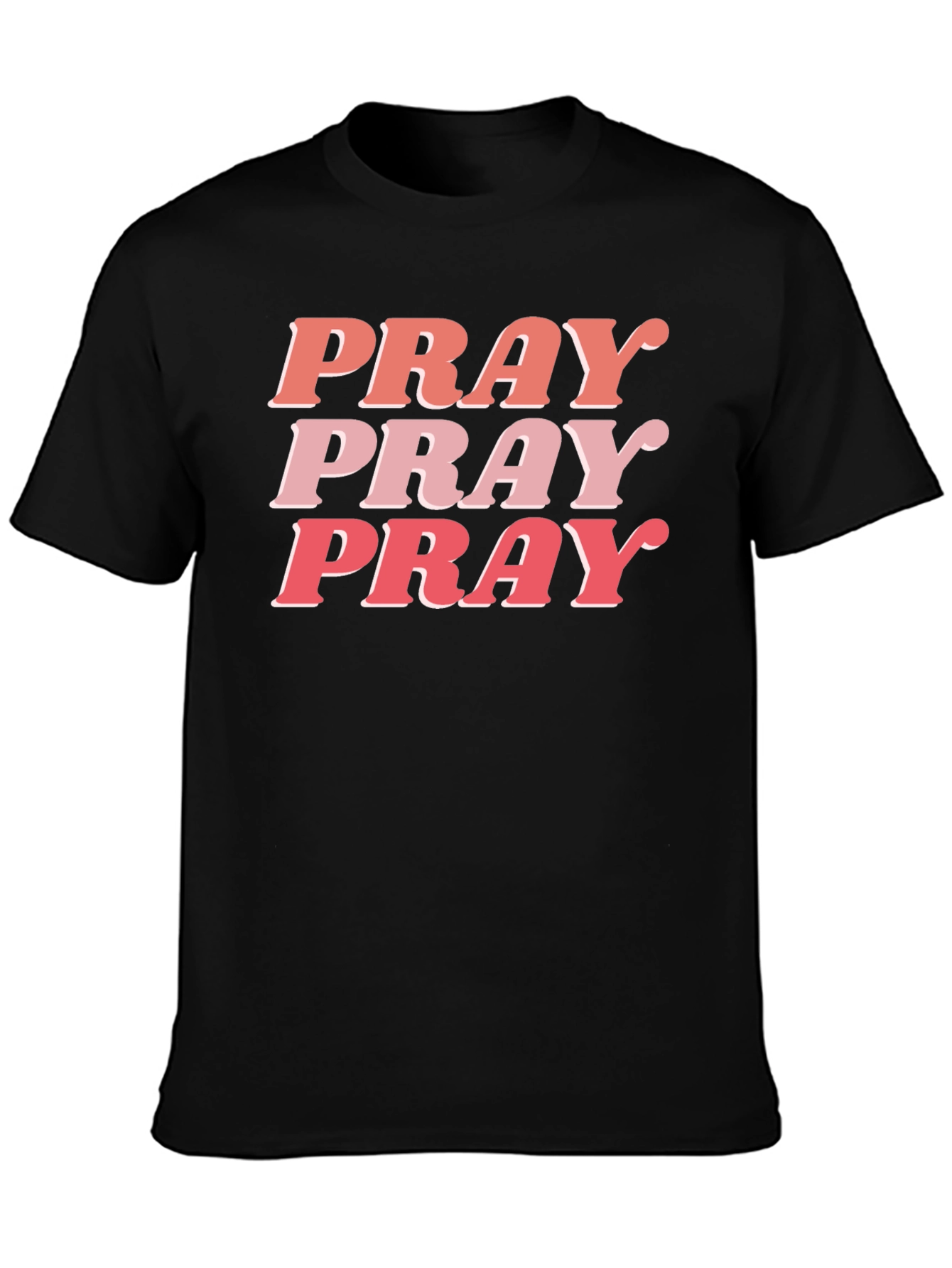 Pray Graphic Tee - Trendy Christian Shirt