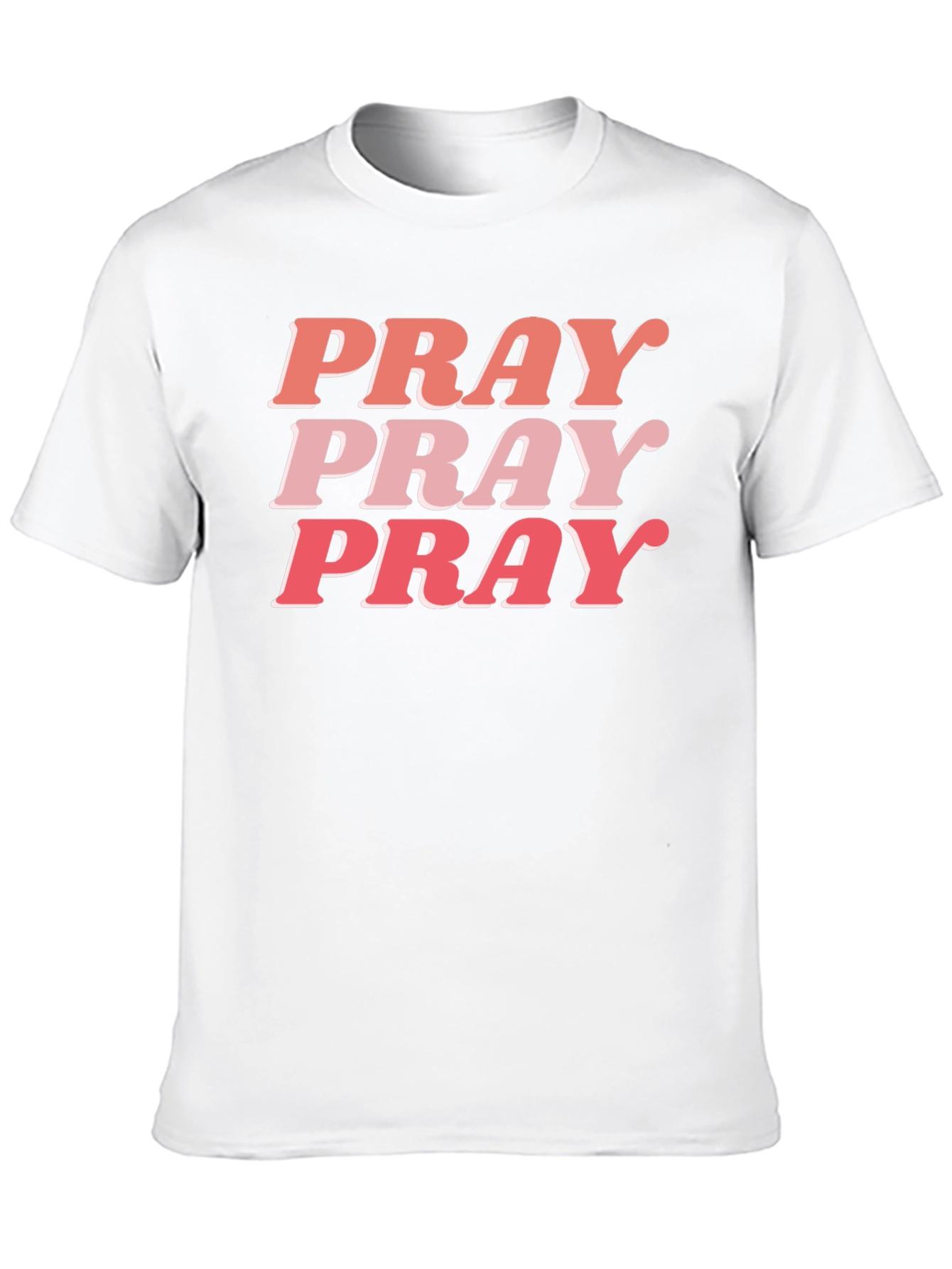 Pray Graphic Tee - Trendy Christian Shirt