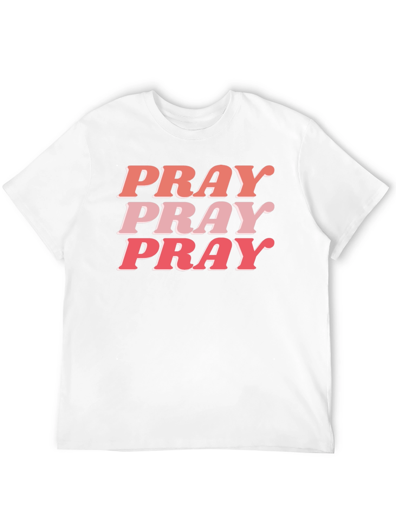 Pray Graphic Tee - Trendy Christian Shirt