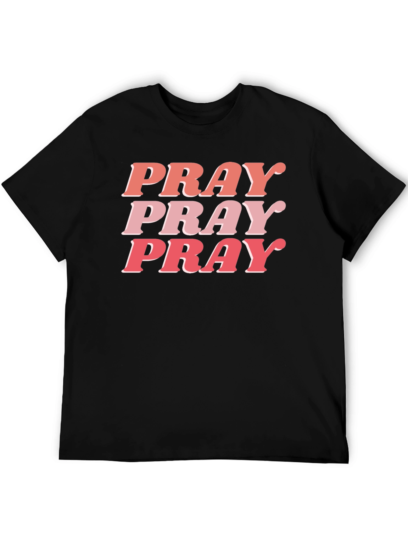 Pray Graphic Tee - Trendy Christian Shirt