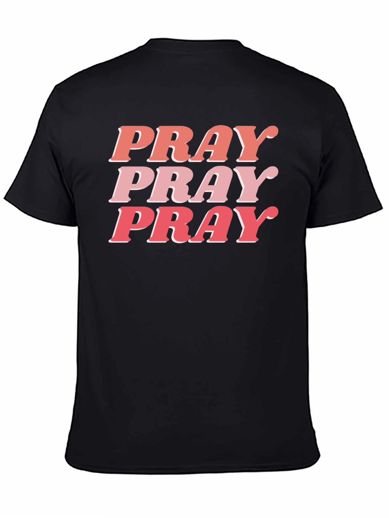 Pray Graphic Tee - Trendy Christian Shirt
