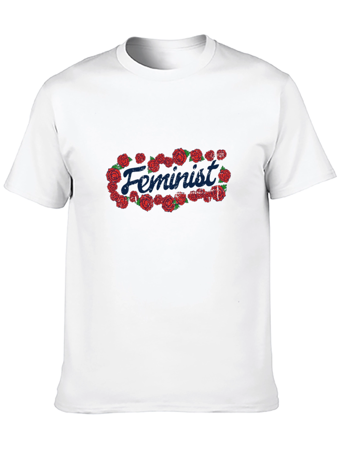 Feminist Rose Graphic T-Shirt