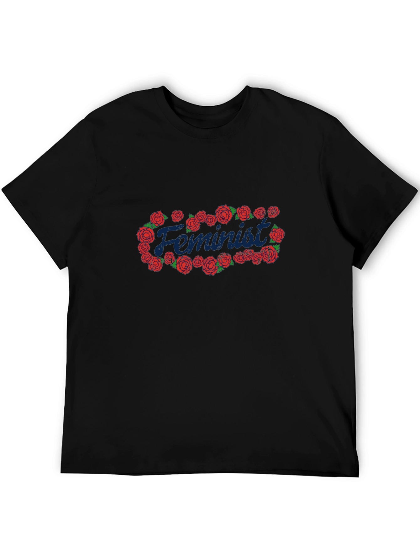 Feminist Rose Graphic T-Shirt