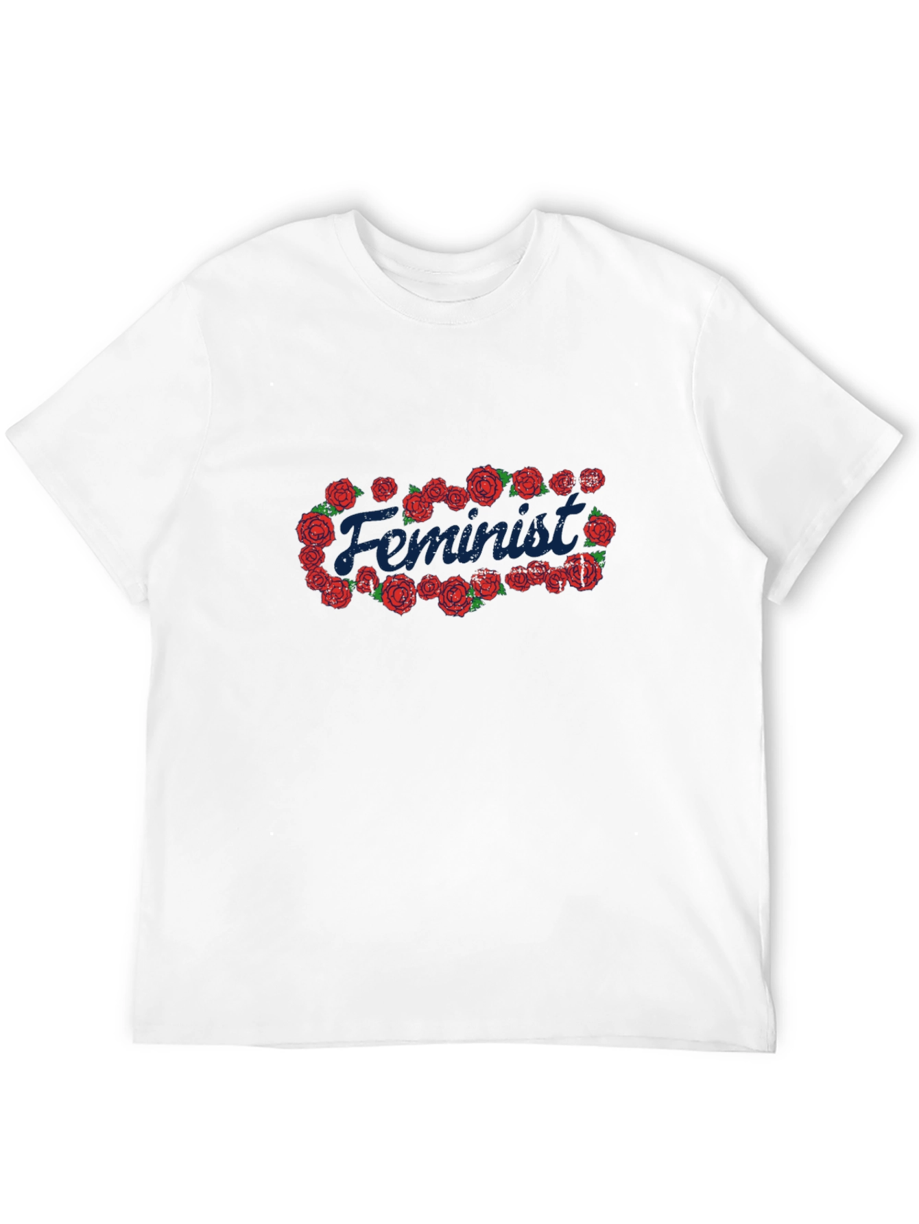 Feminist Rose Graphic T-Shirt