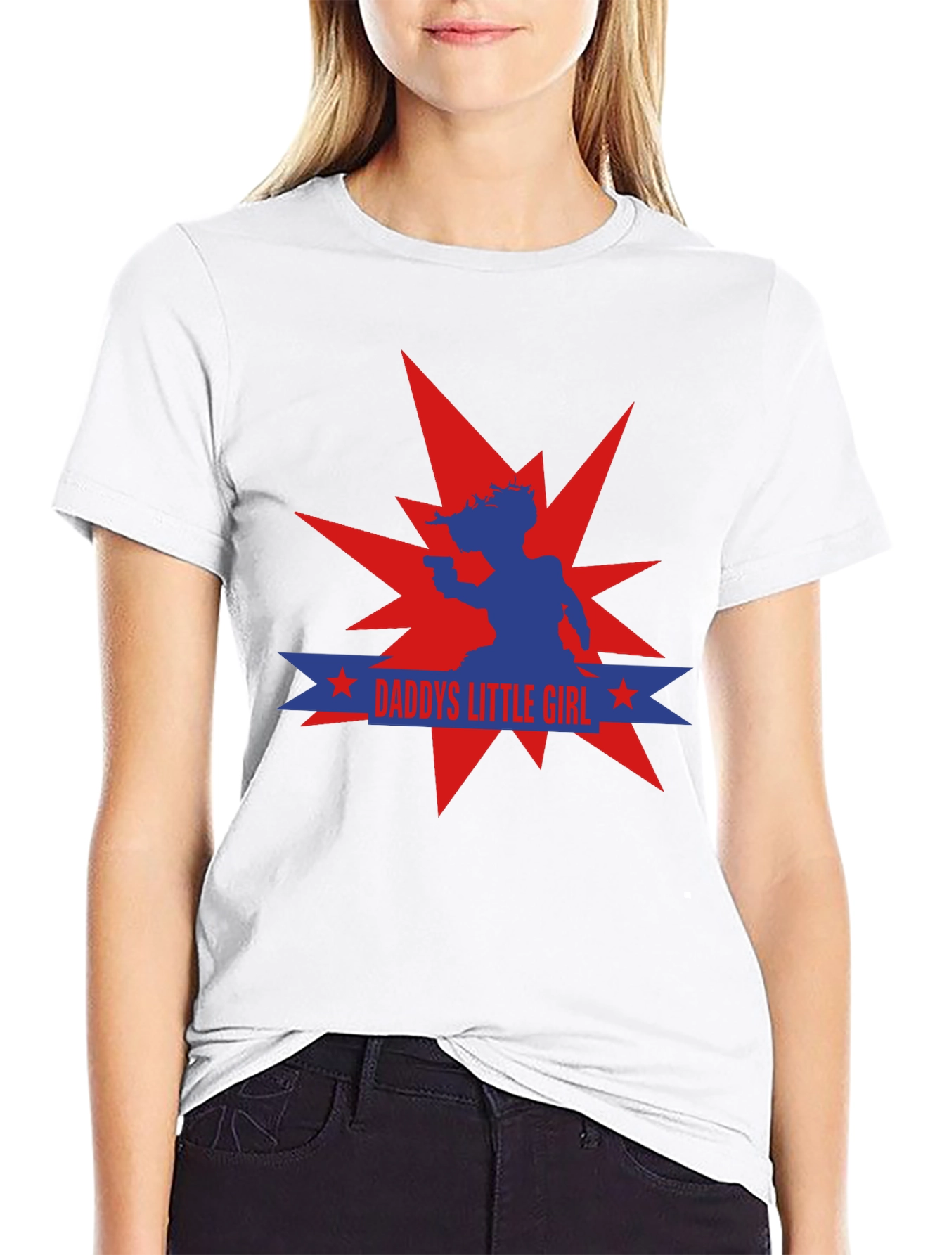 Daddys Little Girl Graphic Tee