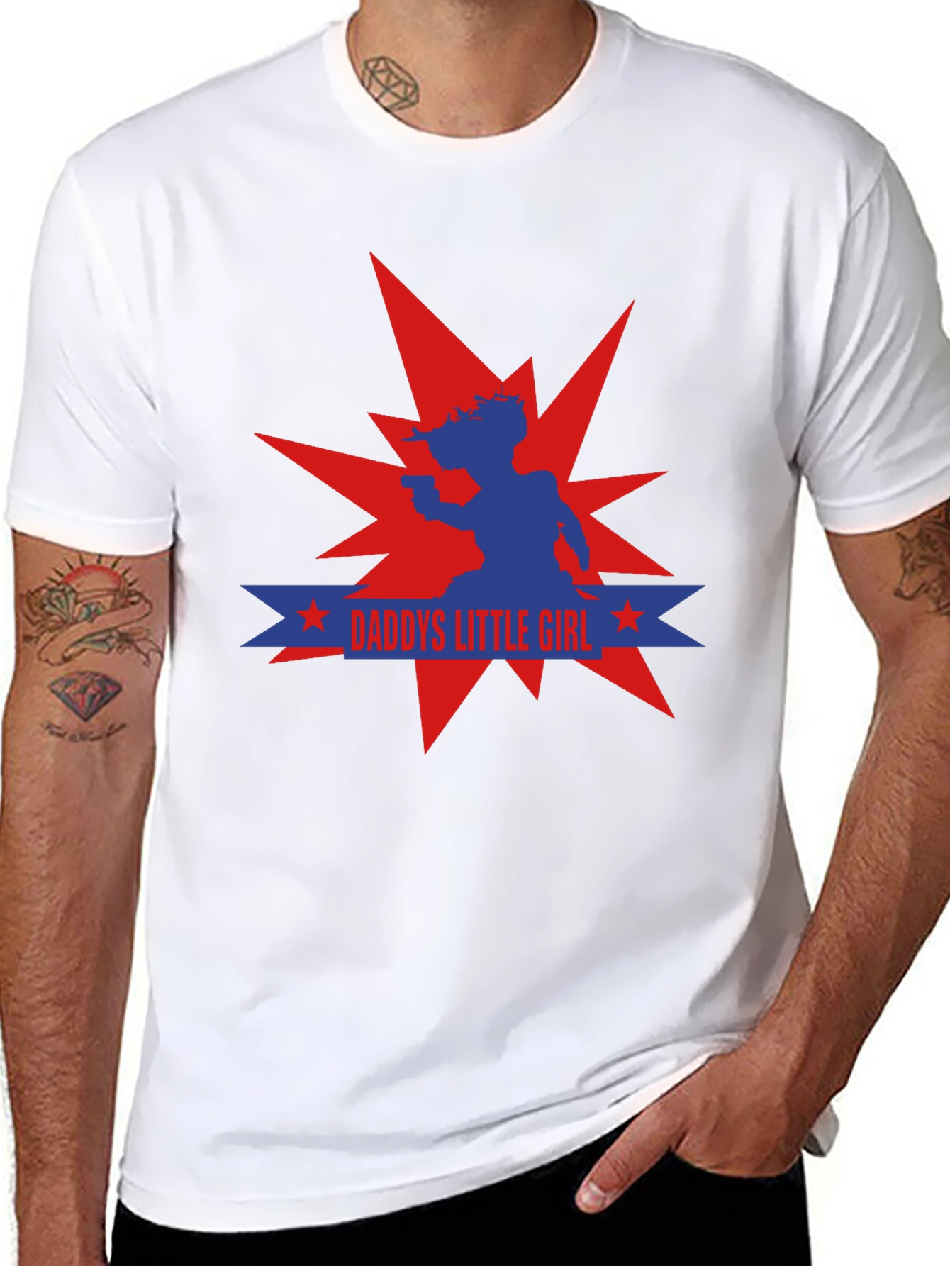 Daddys Little Girl Graphic Tee