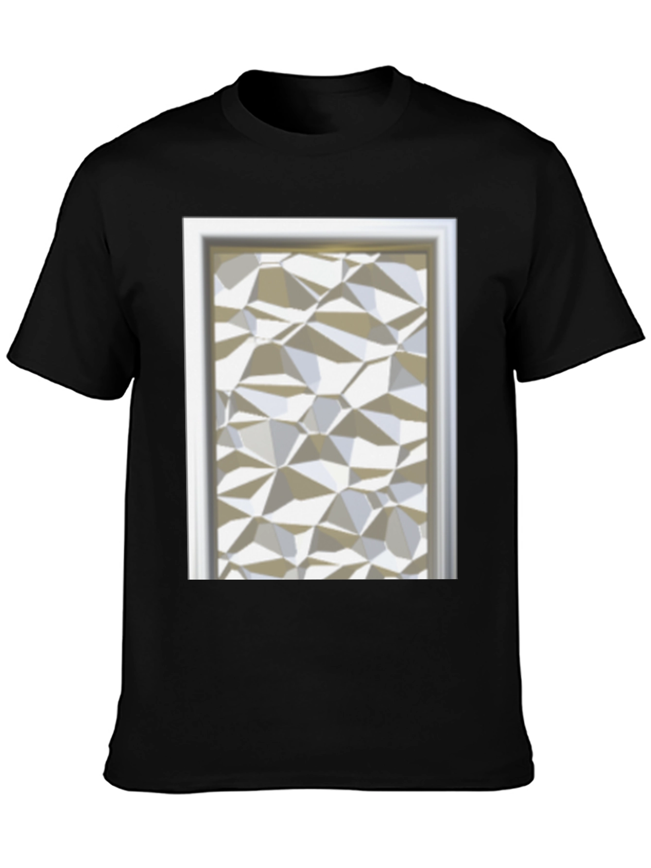 Abstract Geometric Pattern T-Shirt - Modern Art Tee