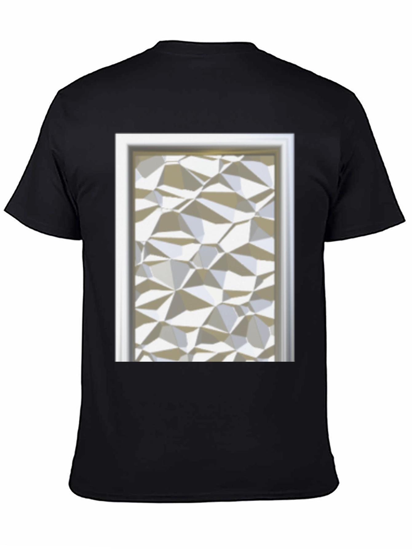 Abstract Geometric Pattern T-Shirt - Modern Art Tee