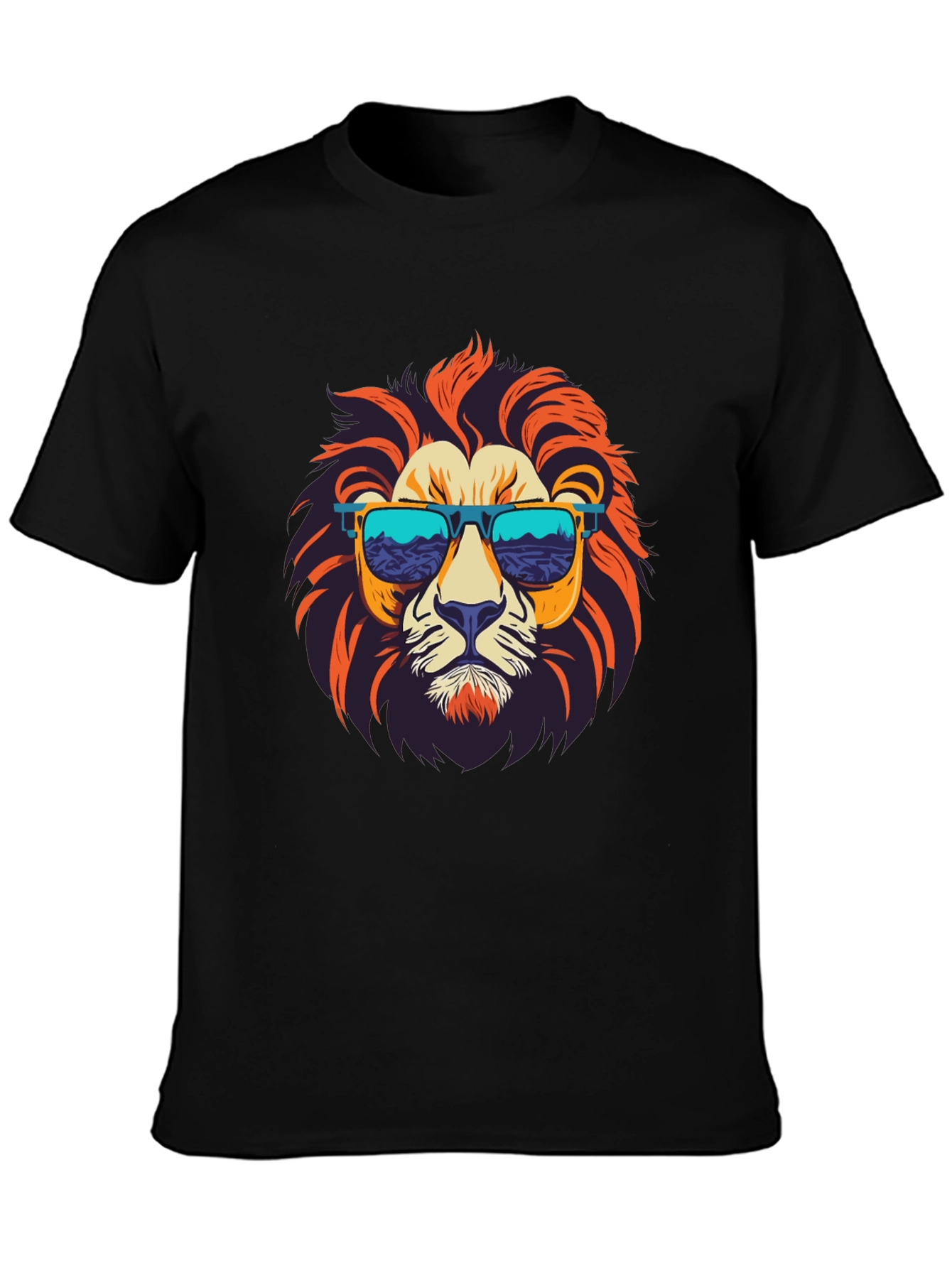 Lion Graphic T-Shirt - Cool & Stylish Menswear