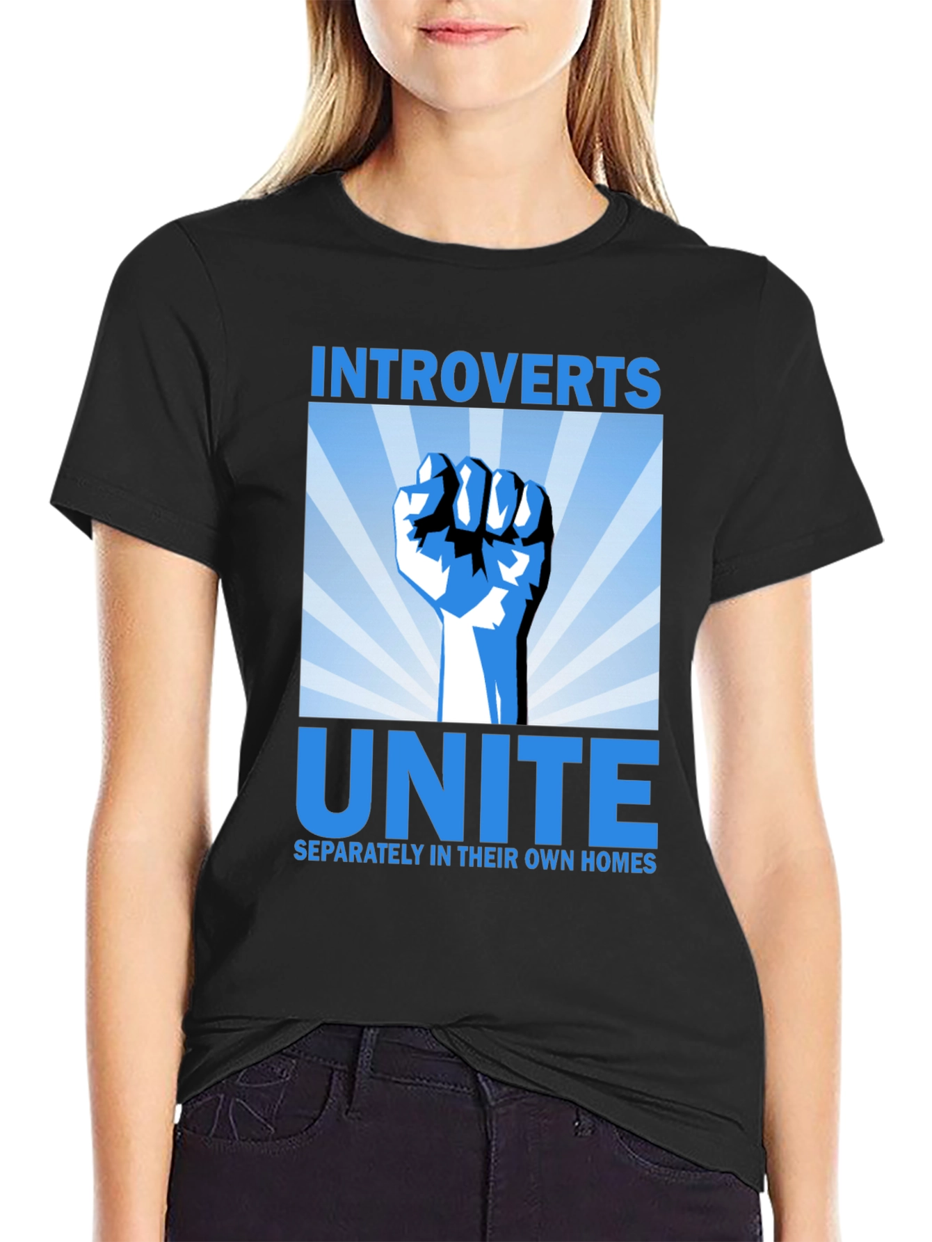 Introvert Unite Graphic T-Shirt
