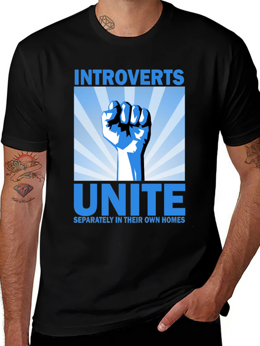 Introvert Unite Graphic T-Shirt