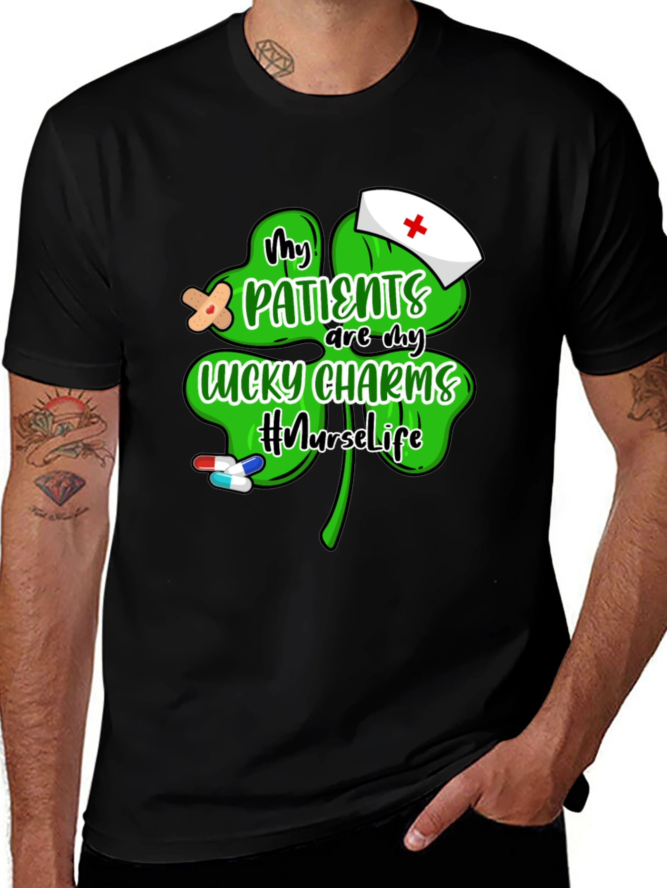 Lucky Nurse Life T-Shirt - St. Patricks Day