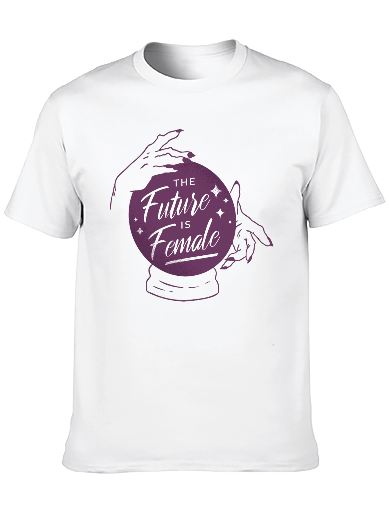 The Future is Female Graphic Tee - Black