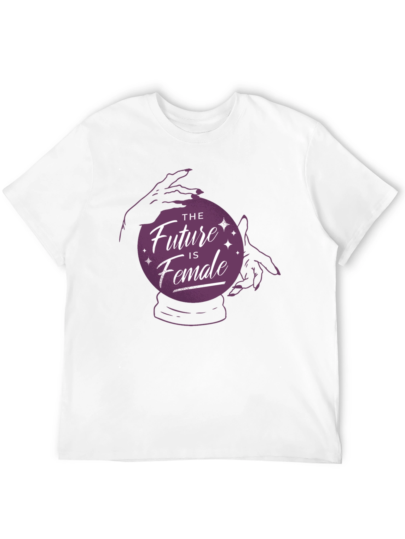 The Future is Female Graphic Tee - Black
