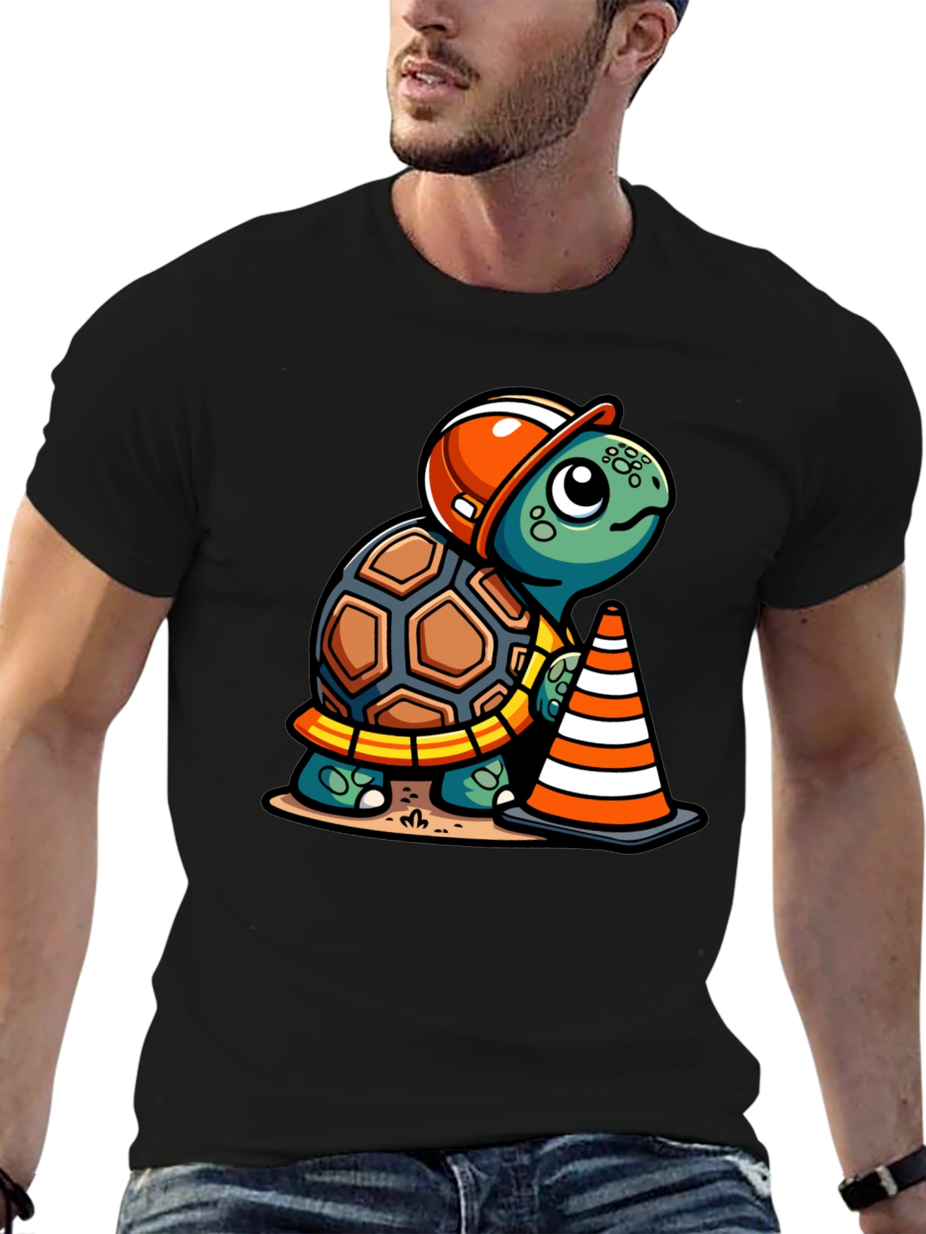 Construction Turtle T-Shirt