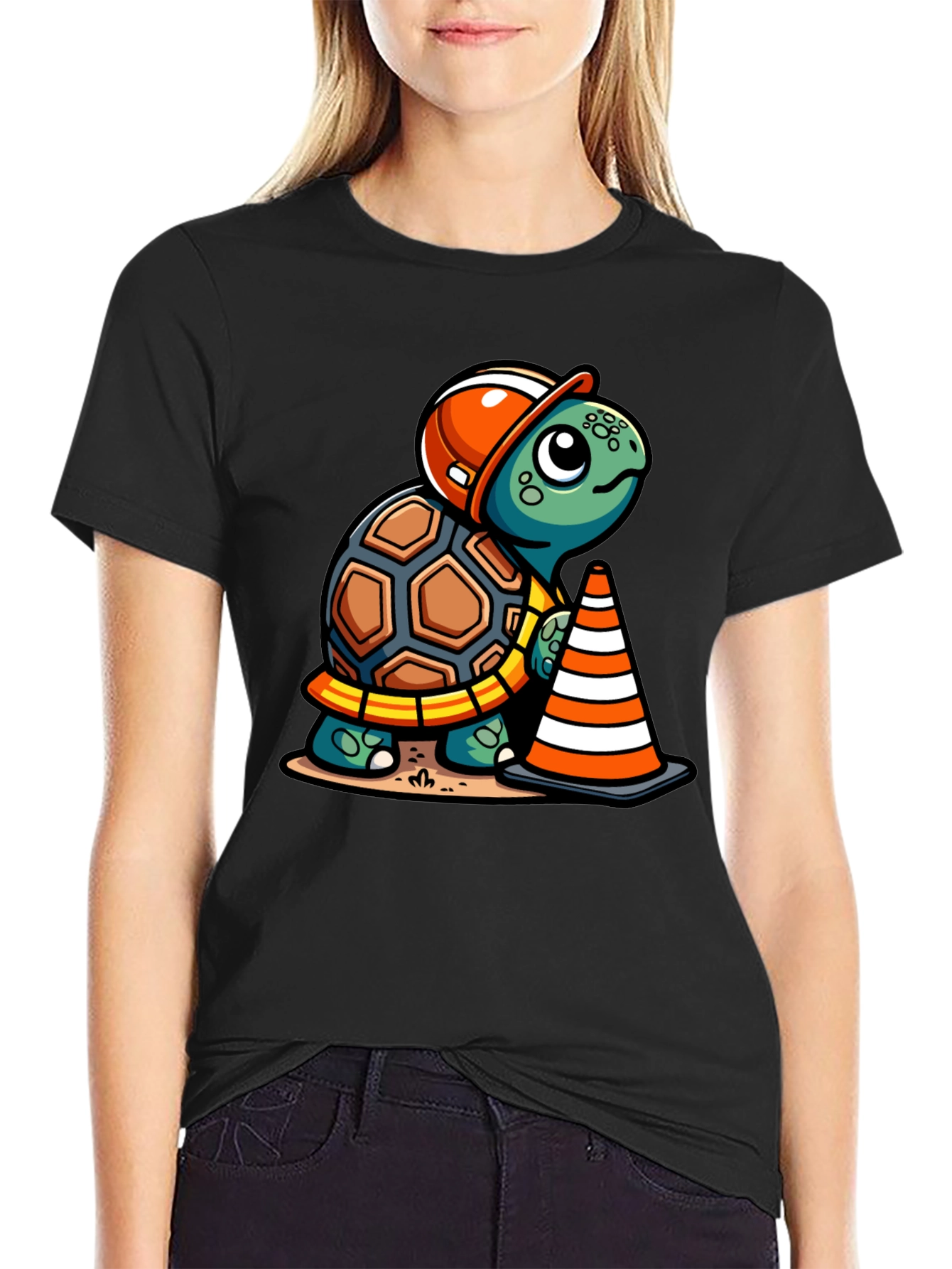 Construction Turtle T-Shirt