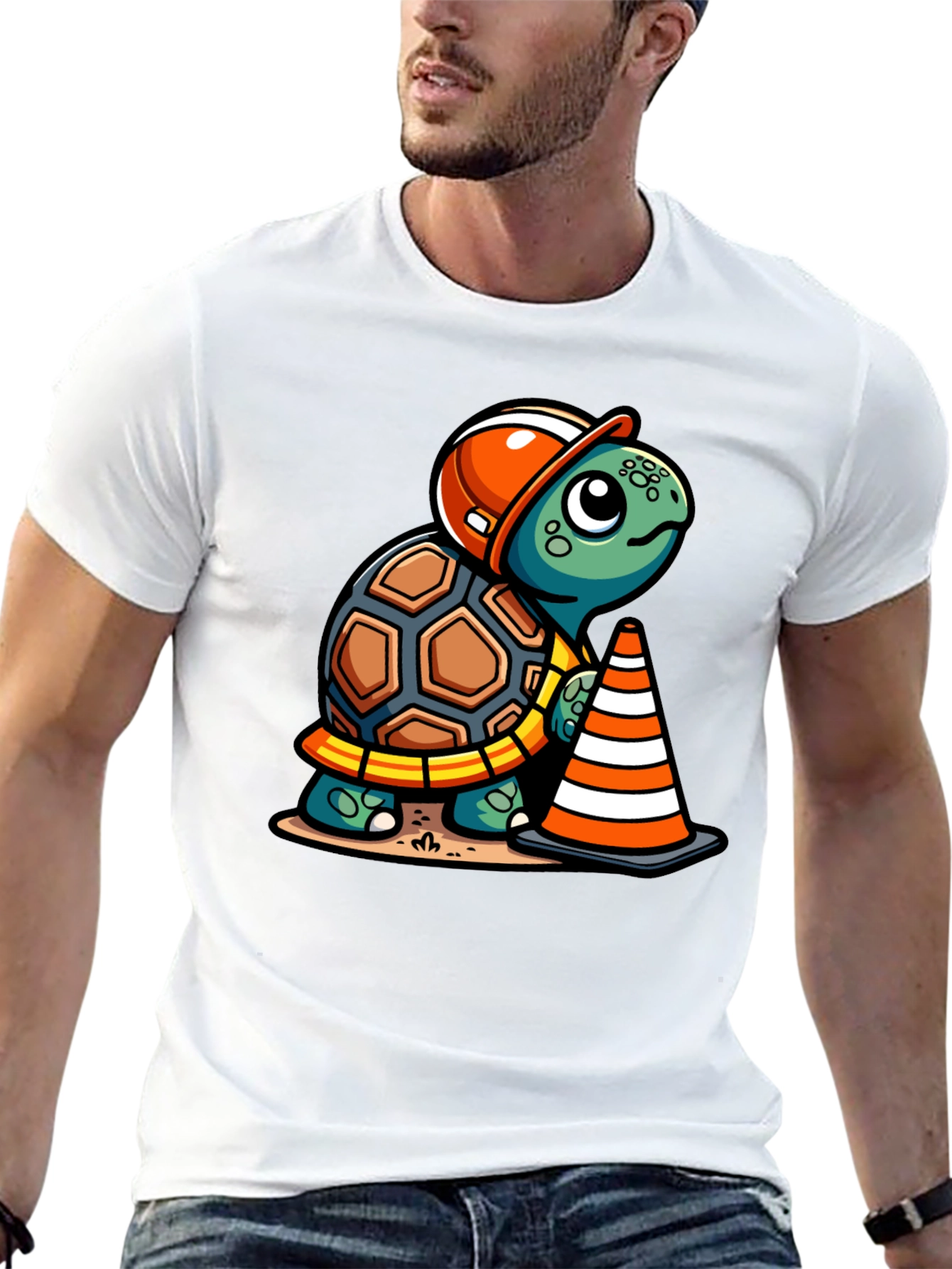 Construction Turtle T-Shirt