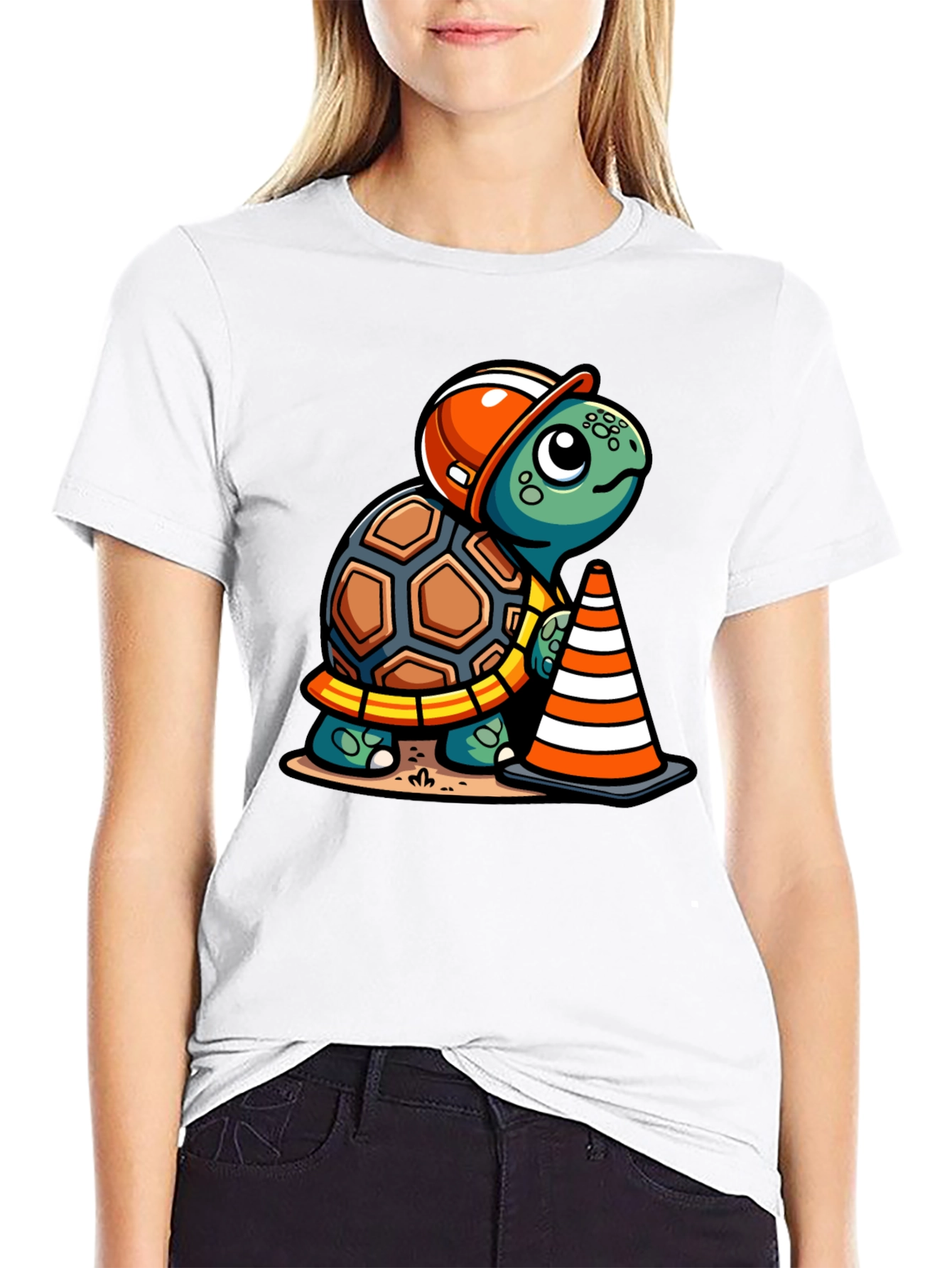 Construction Turtle T-Shirt