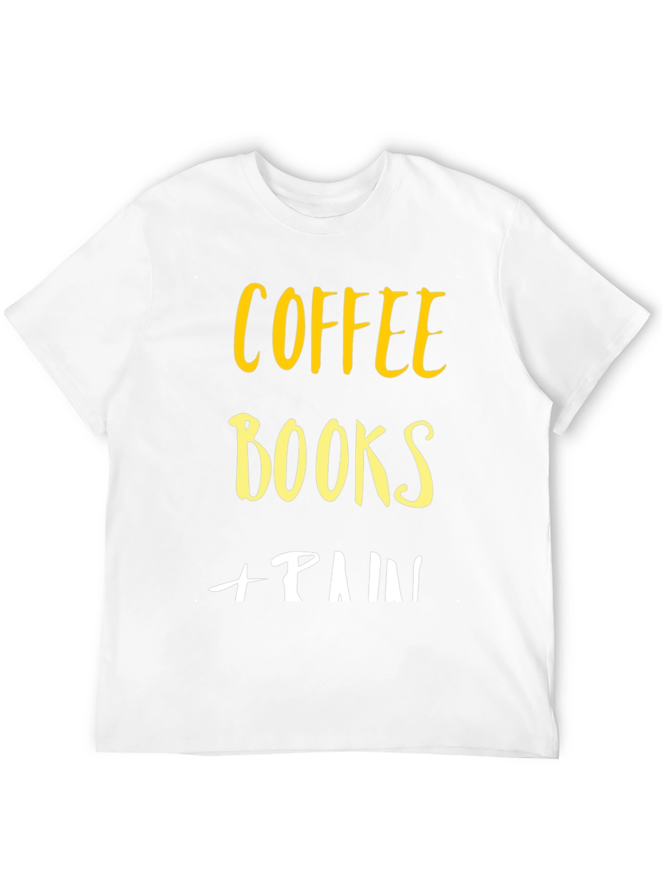 Coffee Books Pain Graphic Tee - Unisex