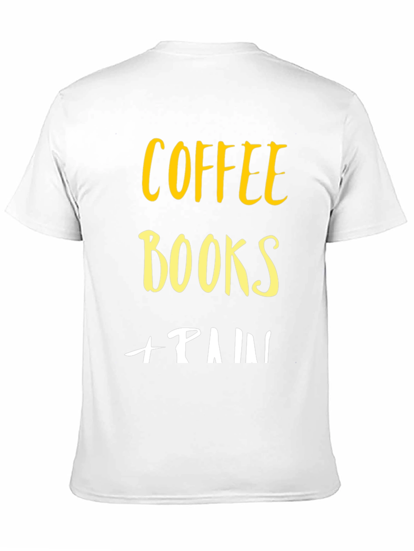 Coffee Books Pain Graphic Tee - Unisex