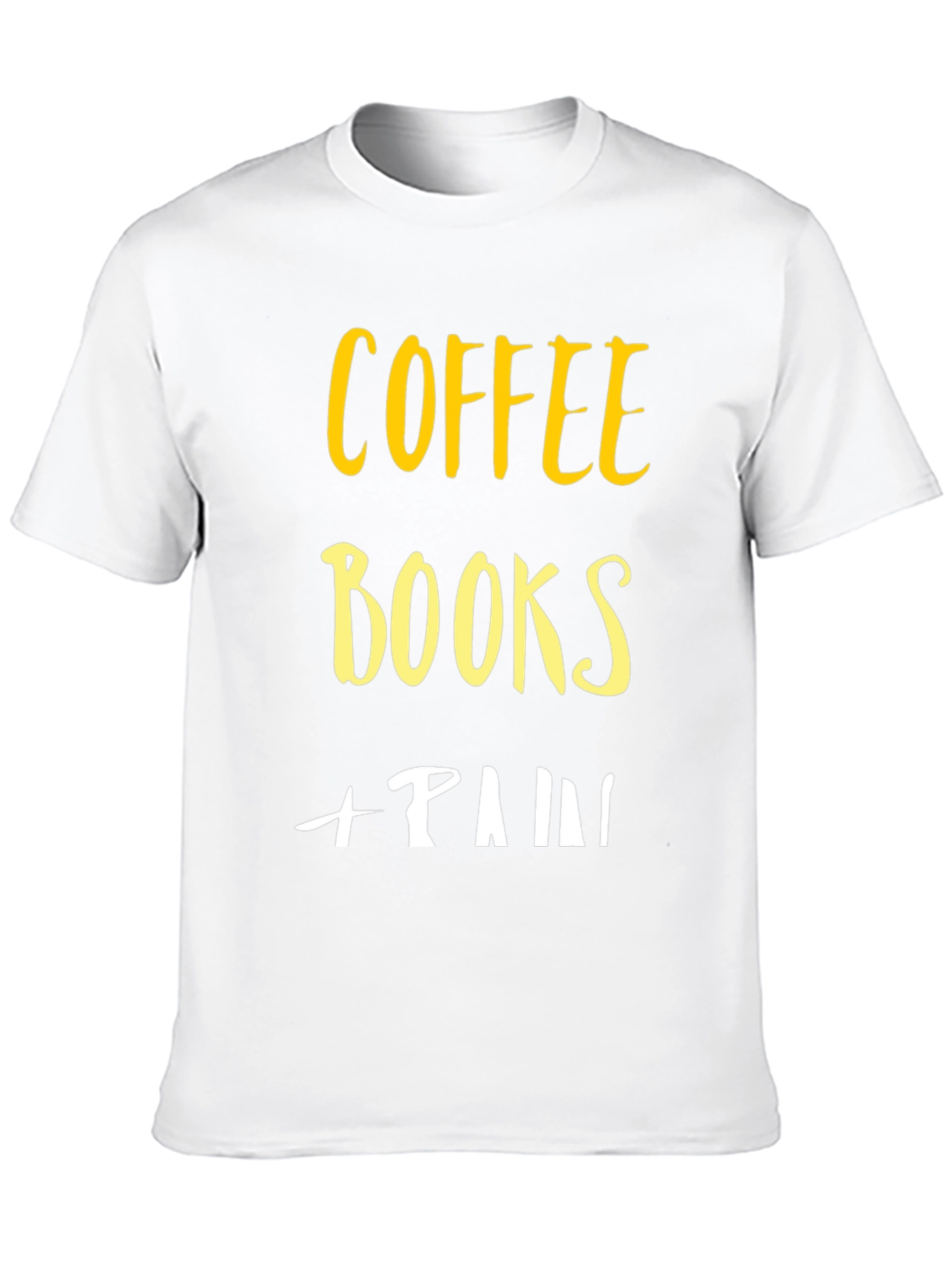 Coffee Books Pain Graphic Tee - Unisex