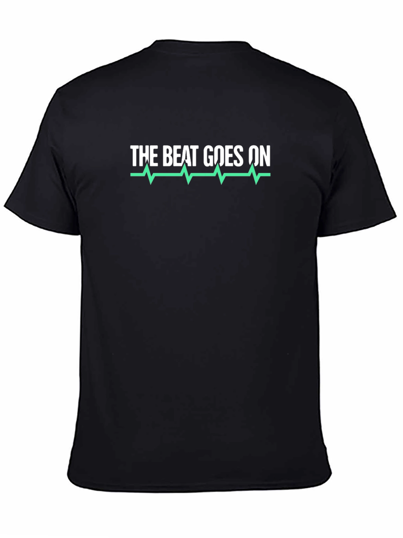 The Beat Goes On T-Shirt - Pulse Graphic Tee
