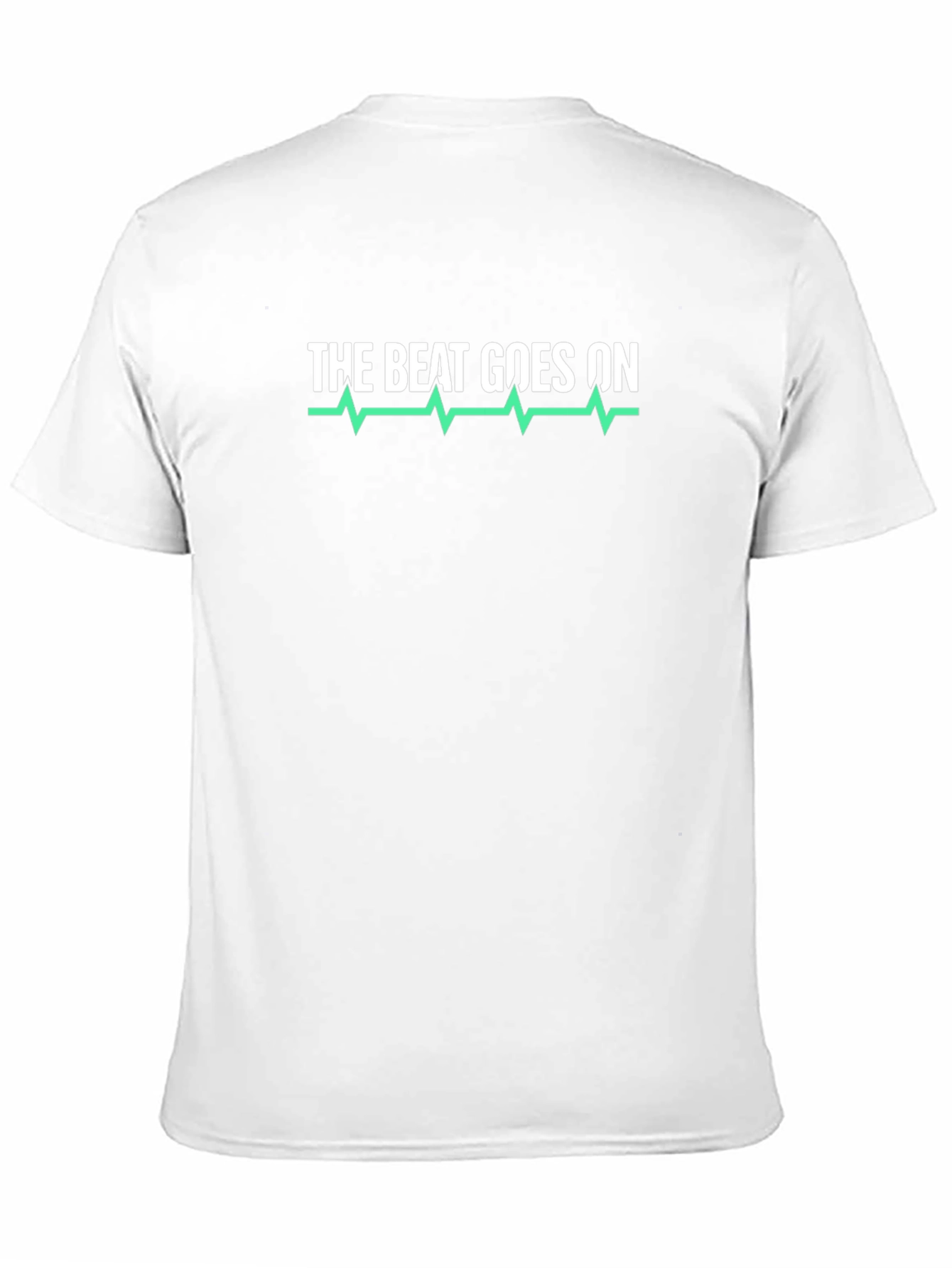 The Beat Goes On T-Shirt - Pulse Graphic Tee
