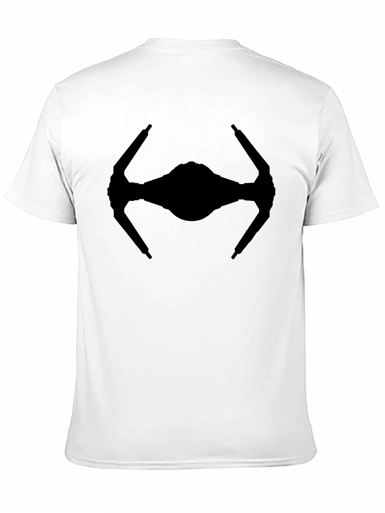 Star Wars TIE Fighter Silhouette Black T-Shirt