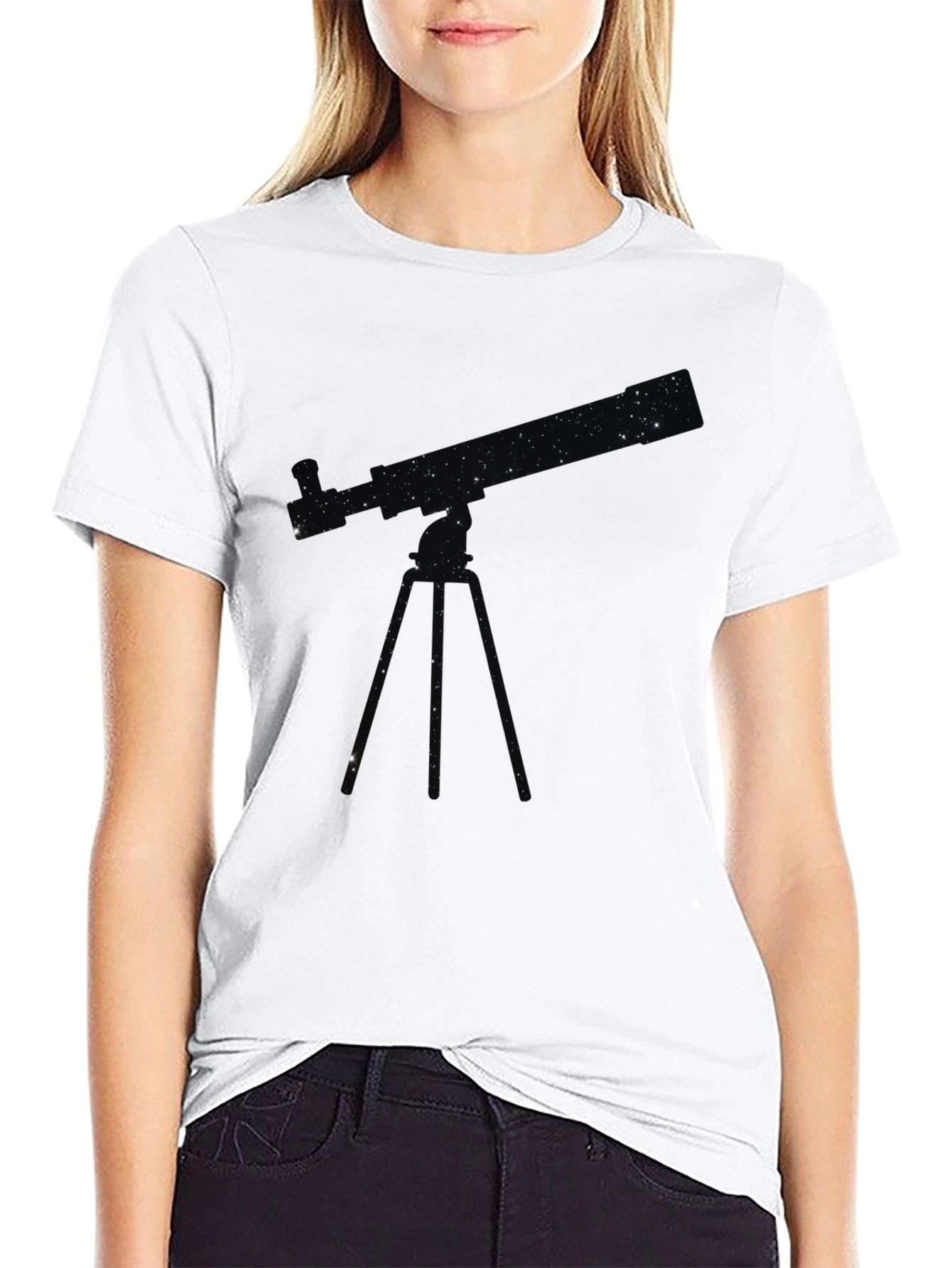 Astronomy Telescope Graphic T-Shirt
