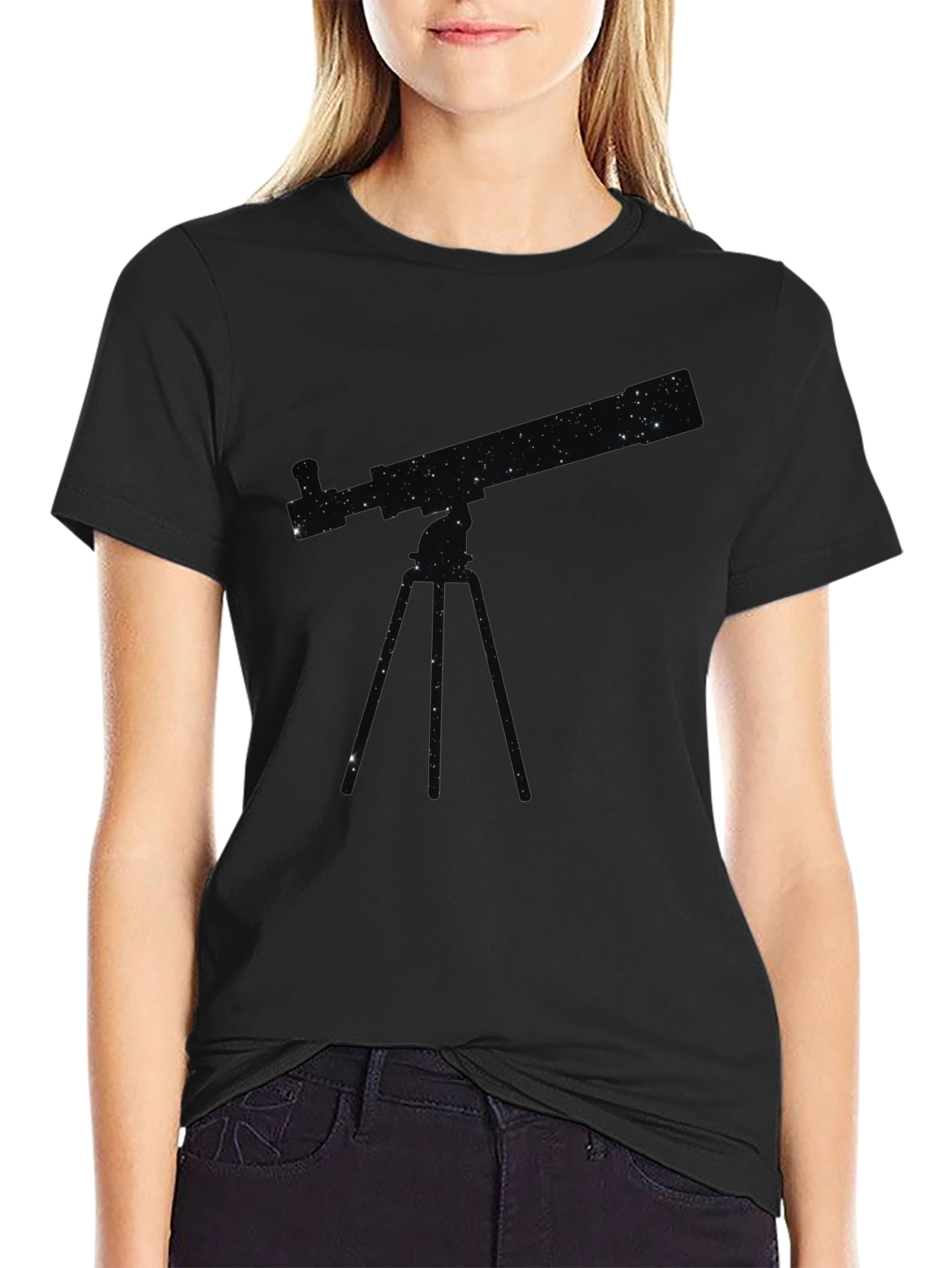 Astronomy Telescope Graphic T-Shirt