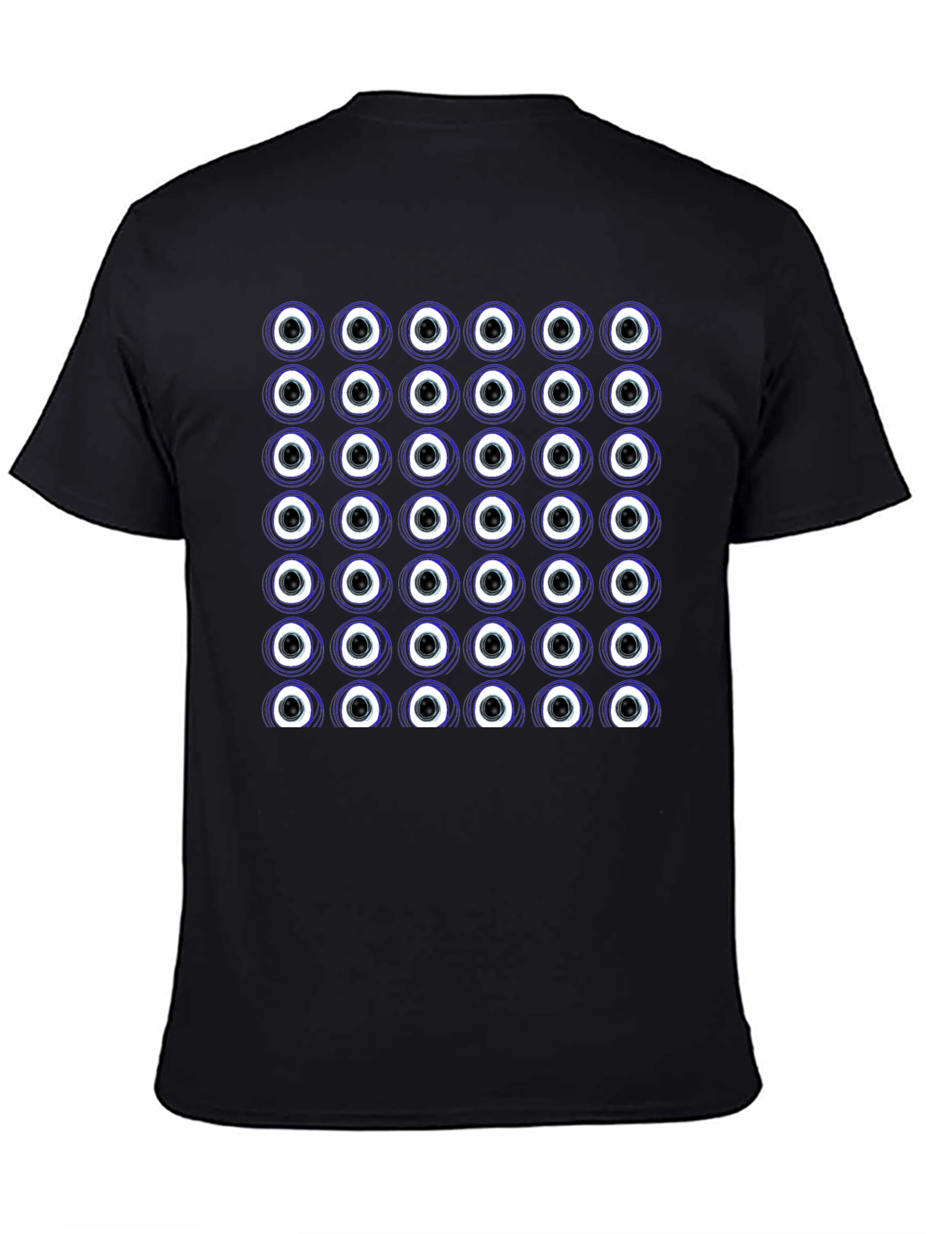 Eye Pattern Tee - Stylish Novelty Design