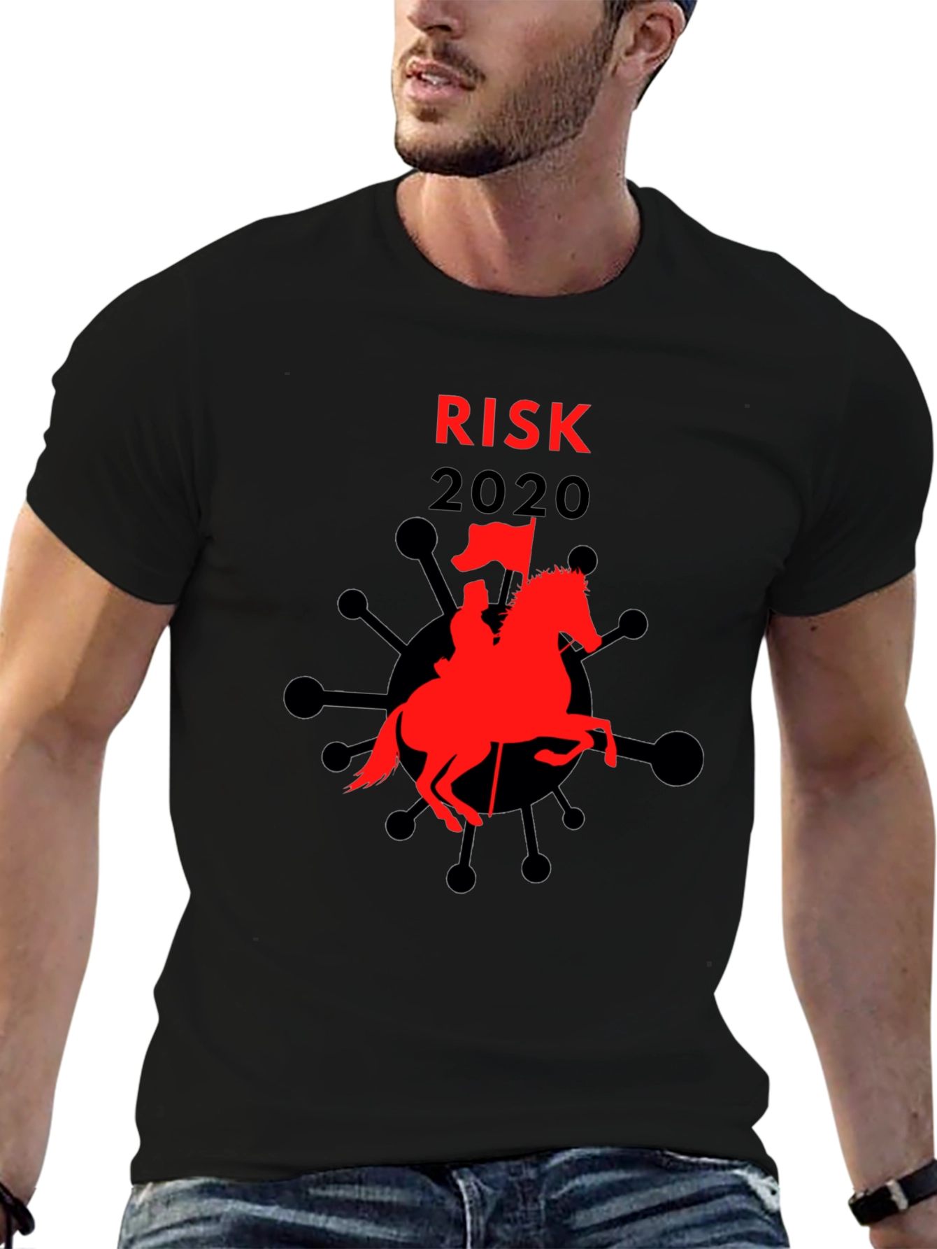 Risk 2020 T-Shirt: Warrior vs Virus