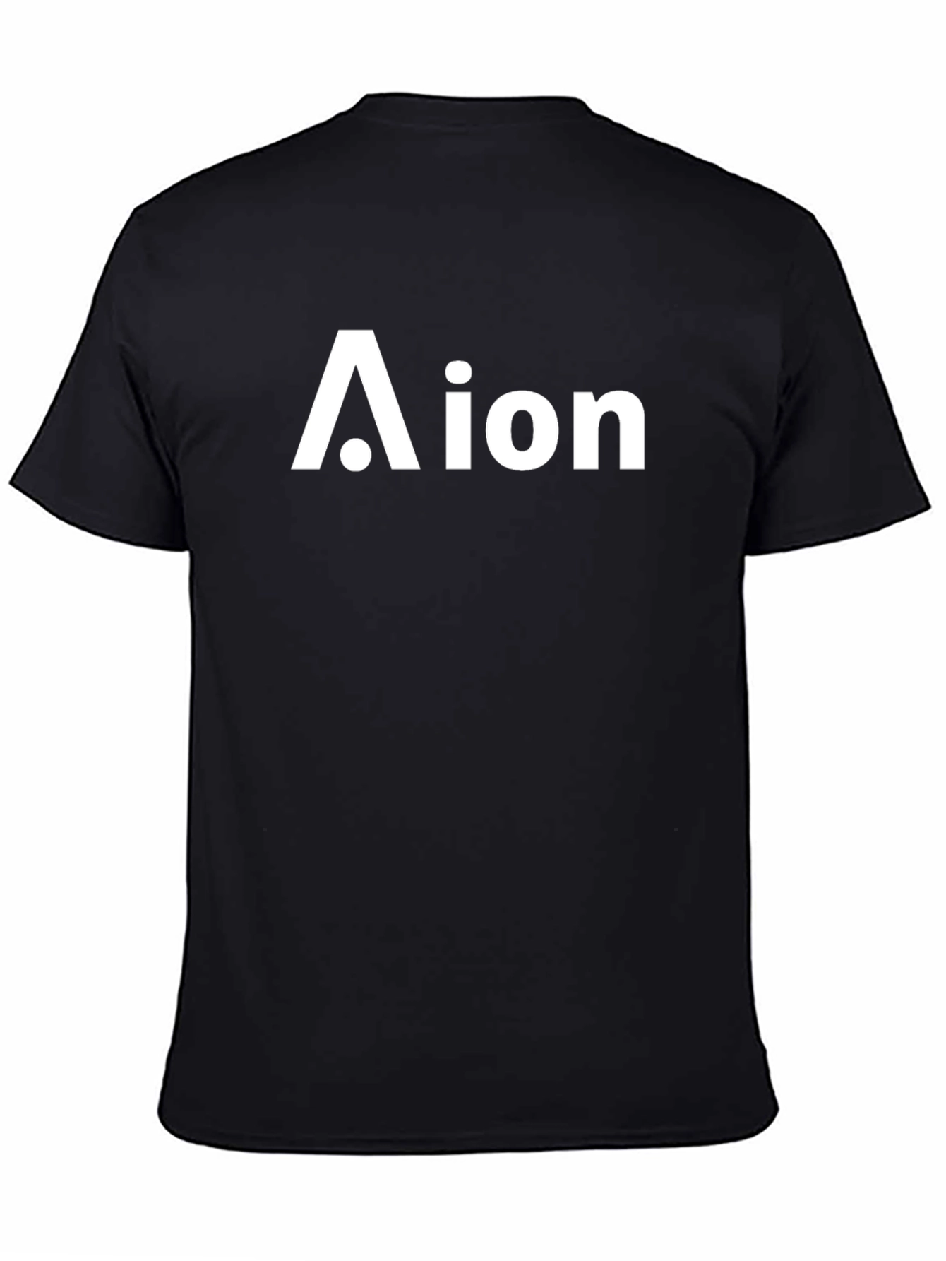 Aion Black Graphic Tee - Modern Style