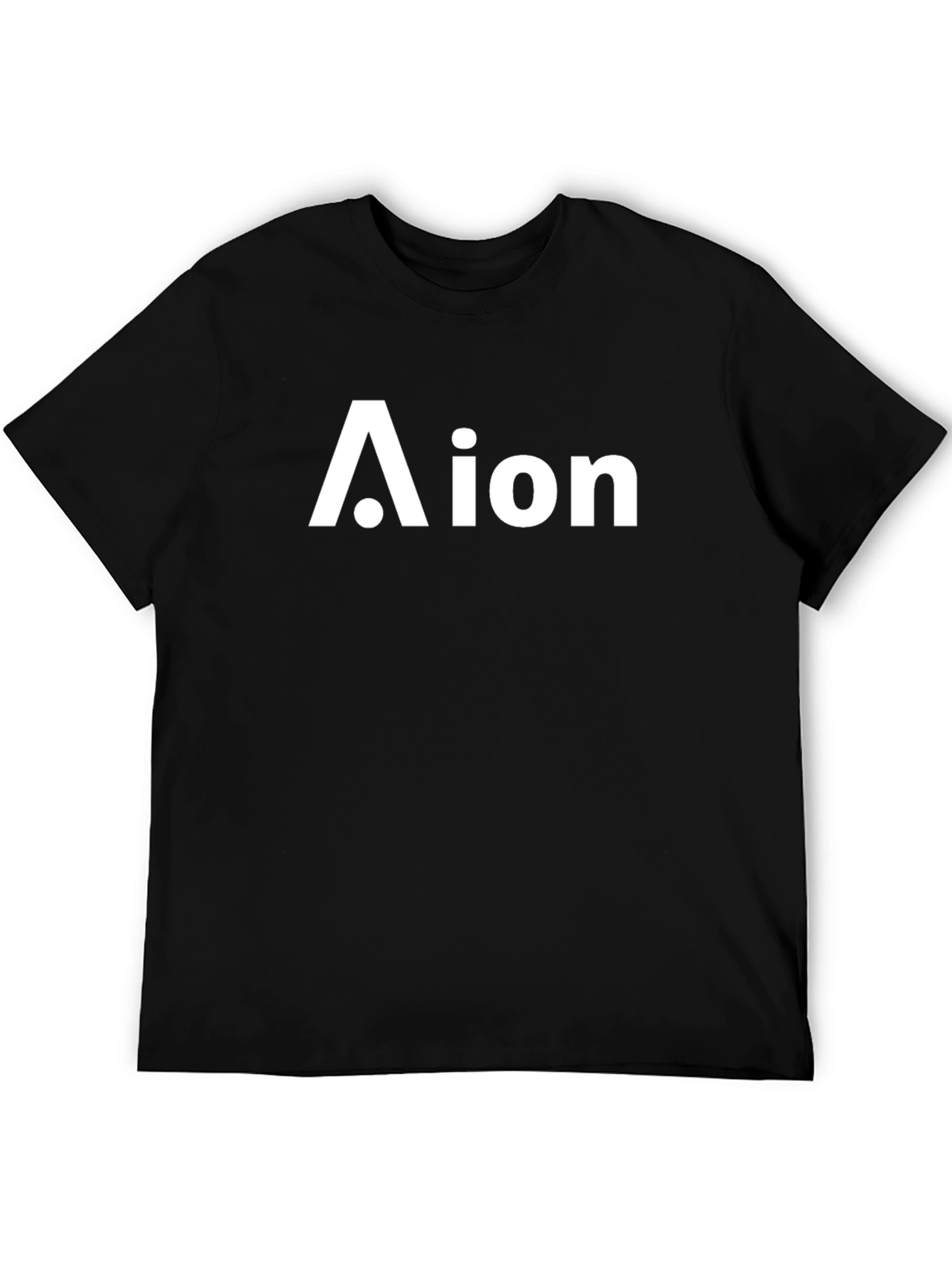 Aion Black Graphic Tee - Modern Style
