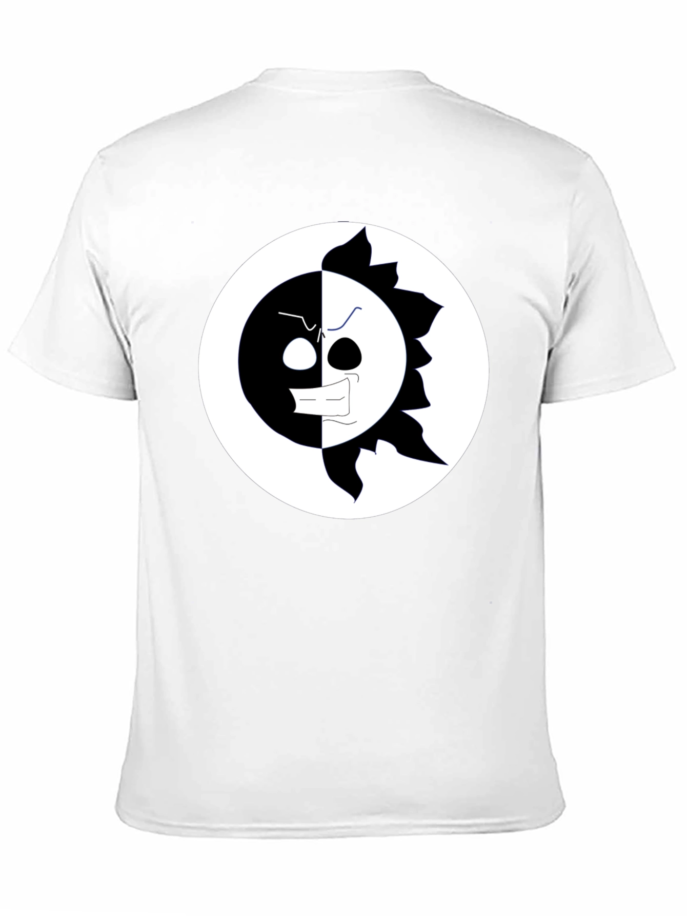 Yin Yang Sun Black T-Shirt