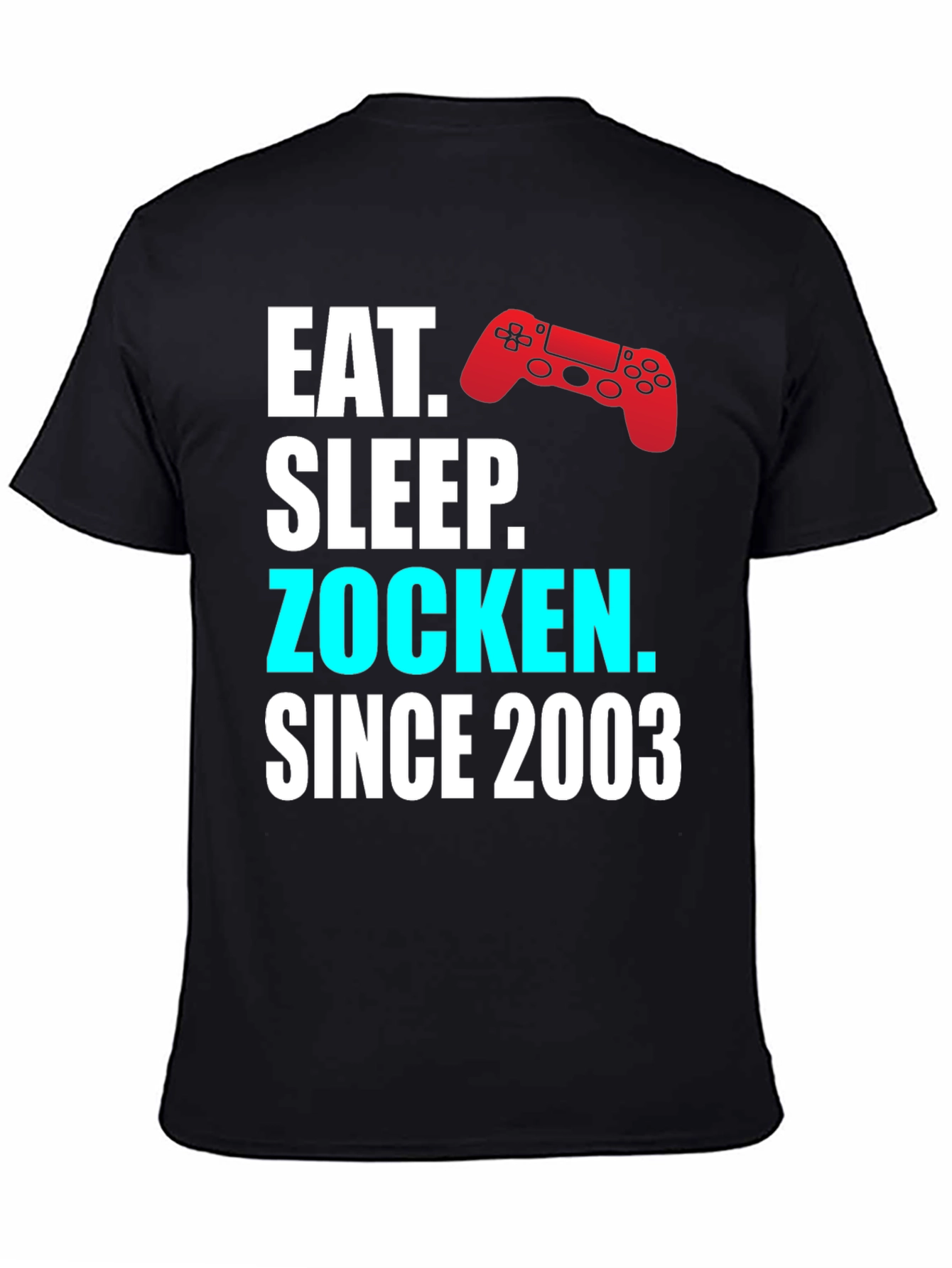 Eat Sleep Zocken Since 2003 Gamer T-Shirt