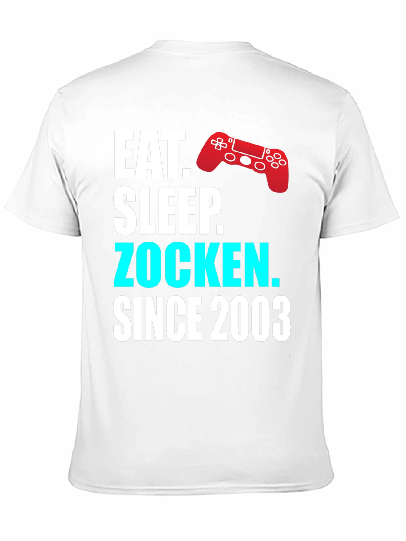 Eat Sleep Zocken Since 2003 Gamer T-Shirt