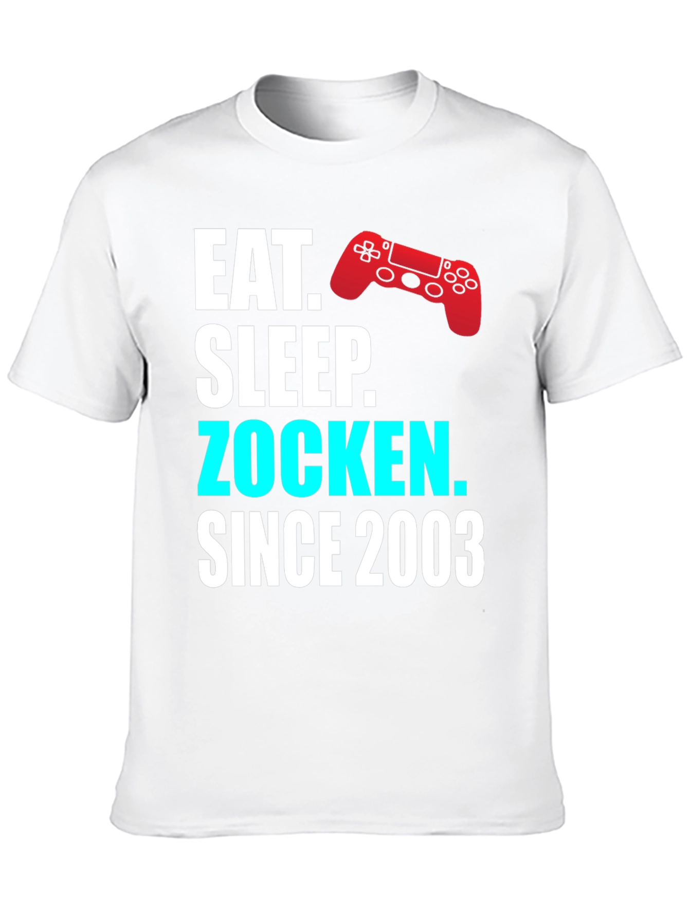 Eat Sleep Zocken Since 2003 Gamer T-Shirt
