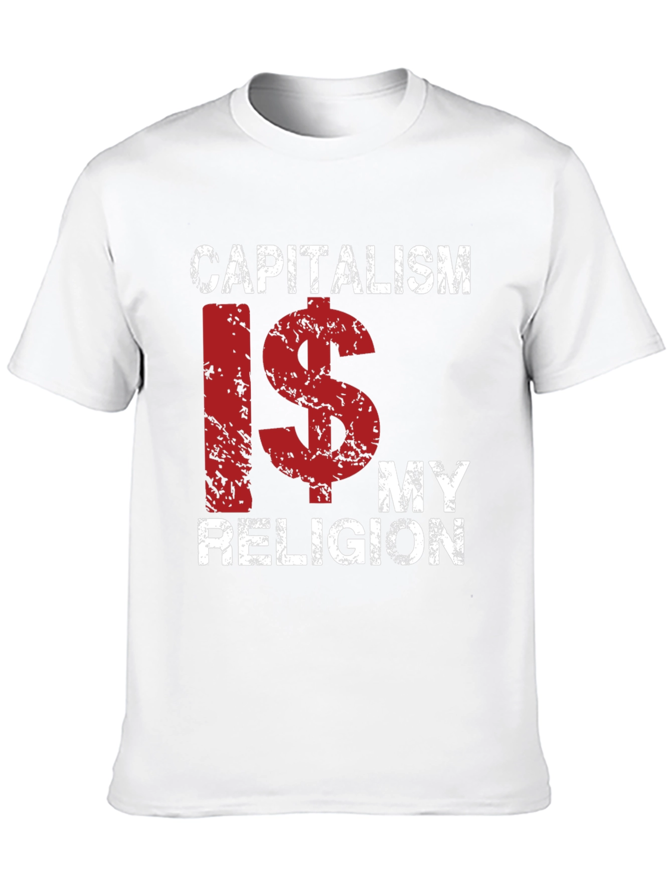 Capitalism is My Religion Graphic T-Shirt