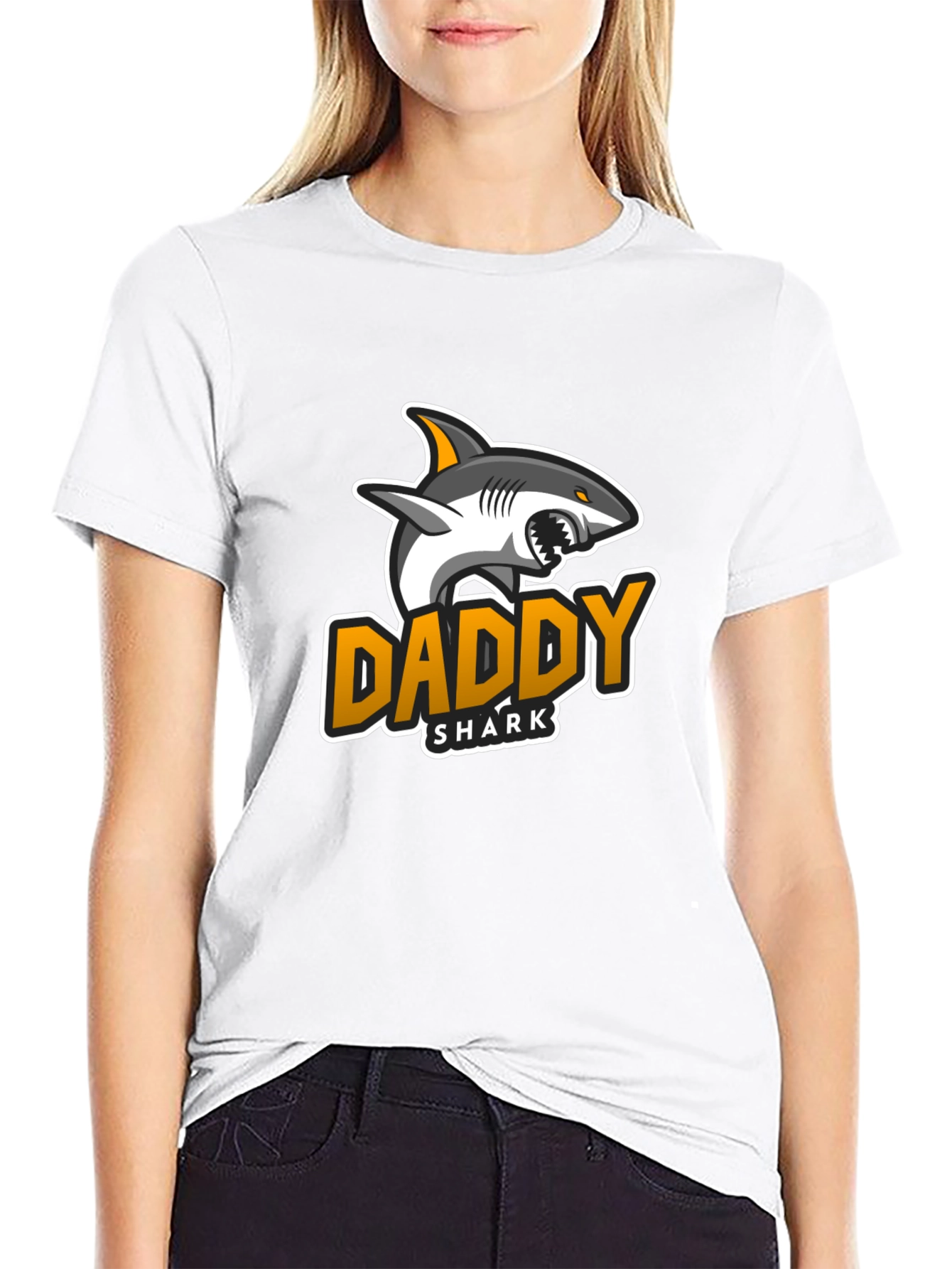 Daddy Shark T-Shirt - Fun Fathers Day Gift