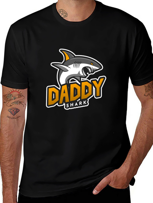 Daddy Shark T-Shirt - Fun Fathers Day Gift