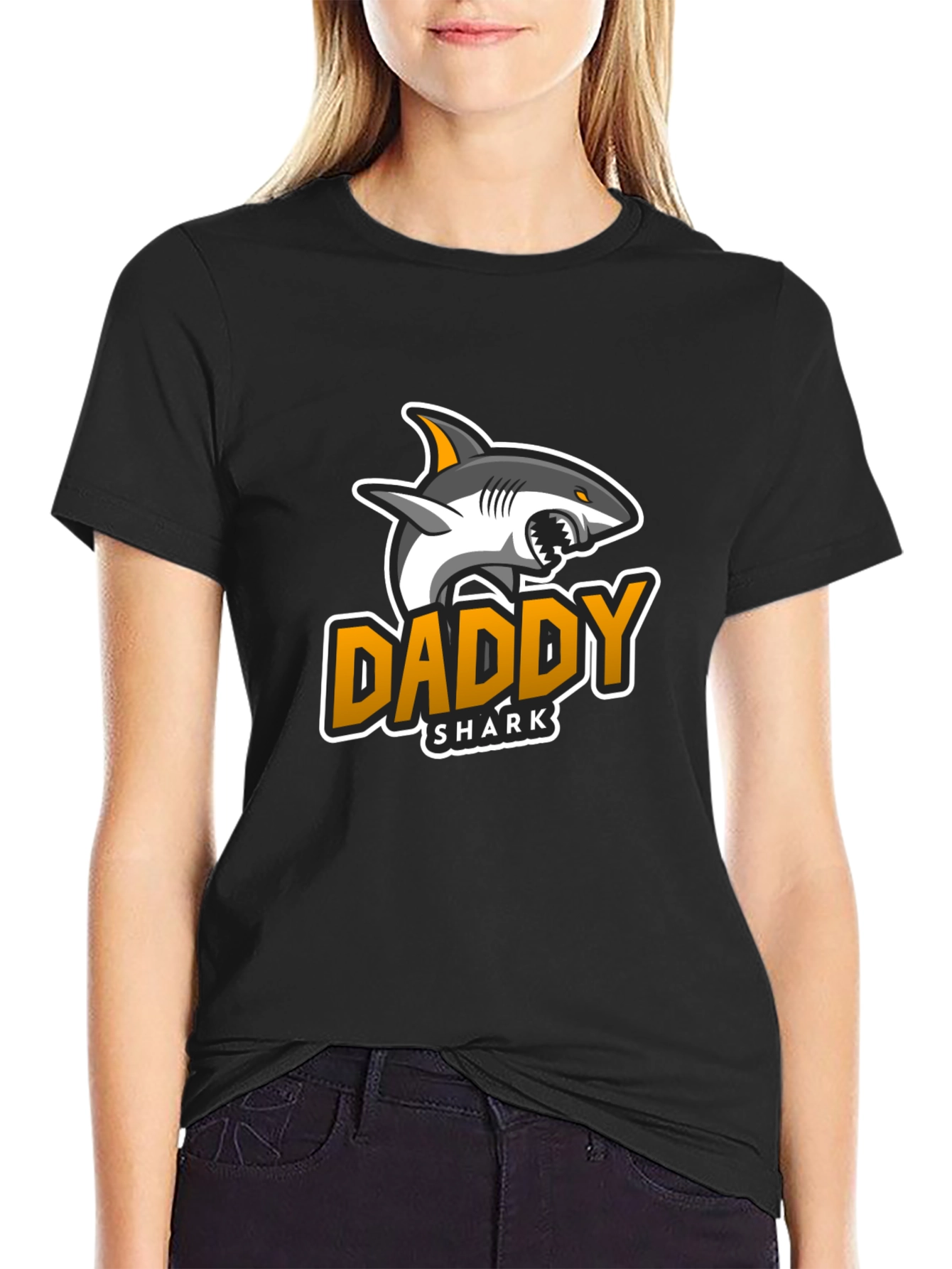 Daddy Shark T-Shirt - Fun Fathers Day Gift