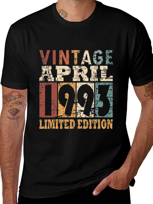 Vintage April 1993 Limited Edition Graphic Tee