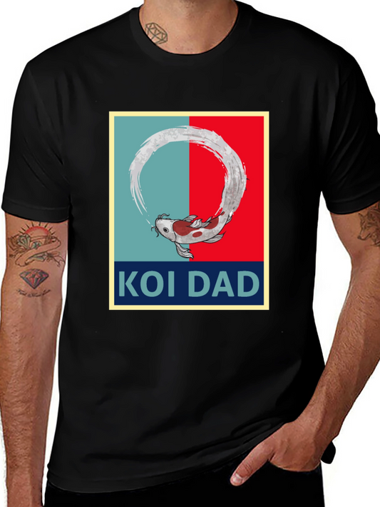 Koi Dad Graphic T-Shirt