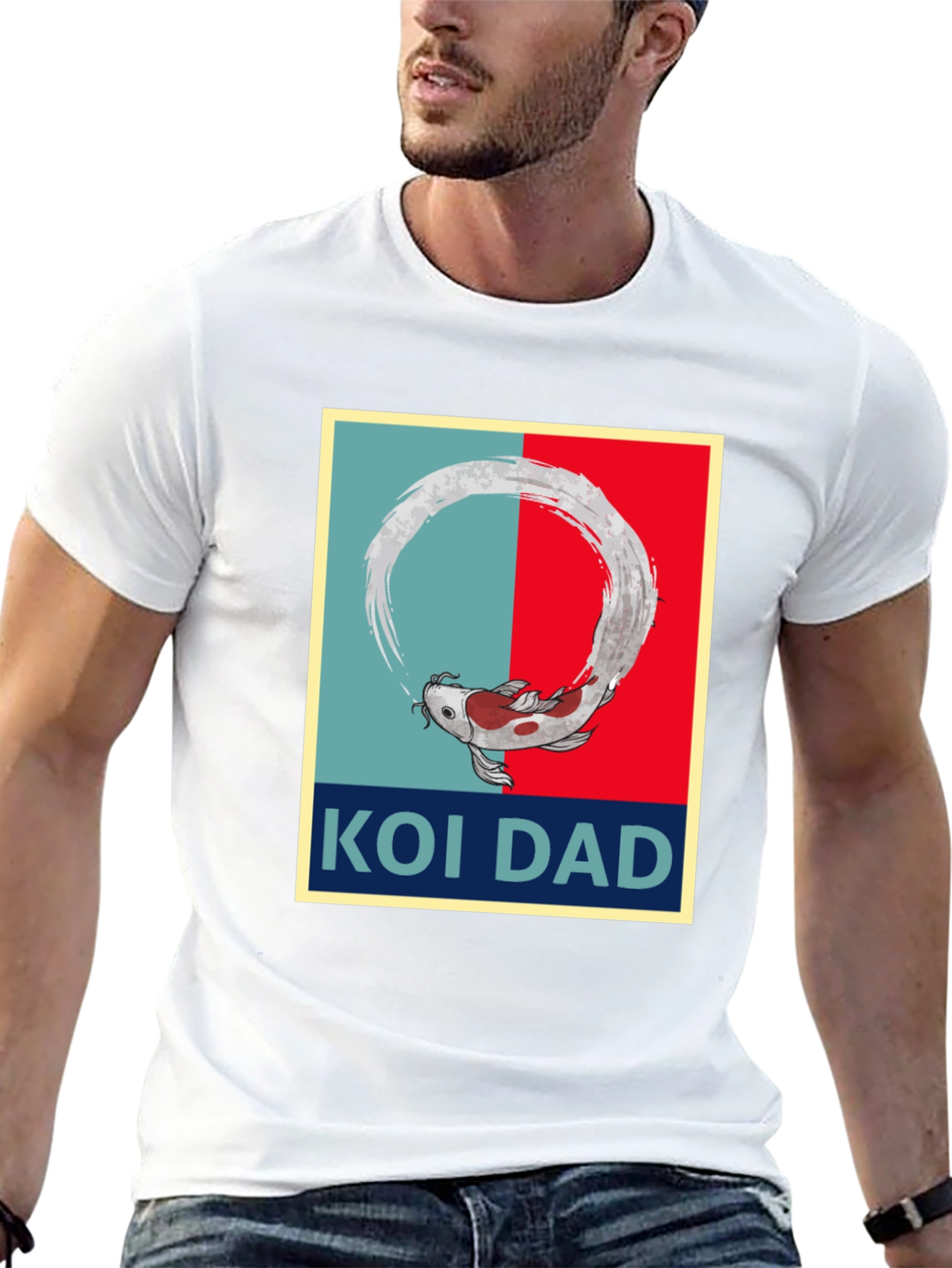 Koi Dad Graphic T-Shirt