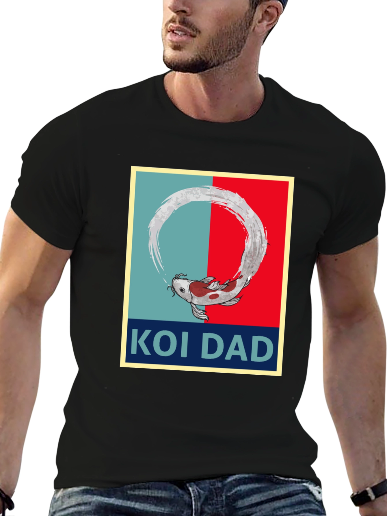 Koi Dad Graphic T-Shirt