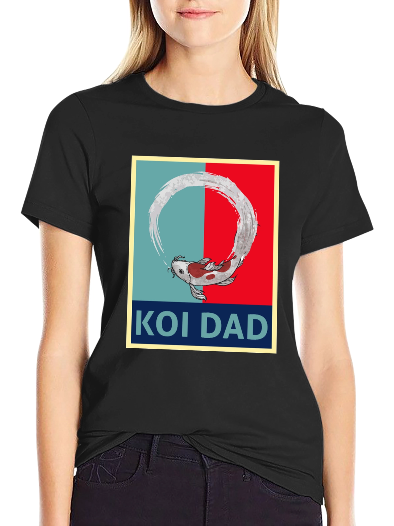 Koi Dad Graphic T-Shirt