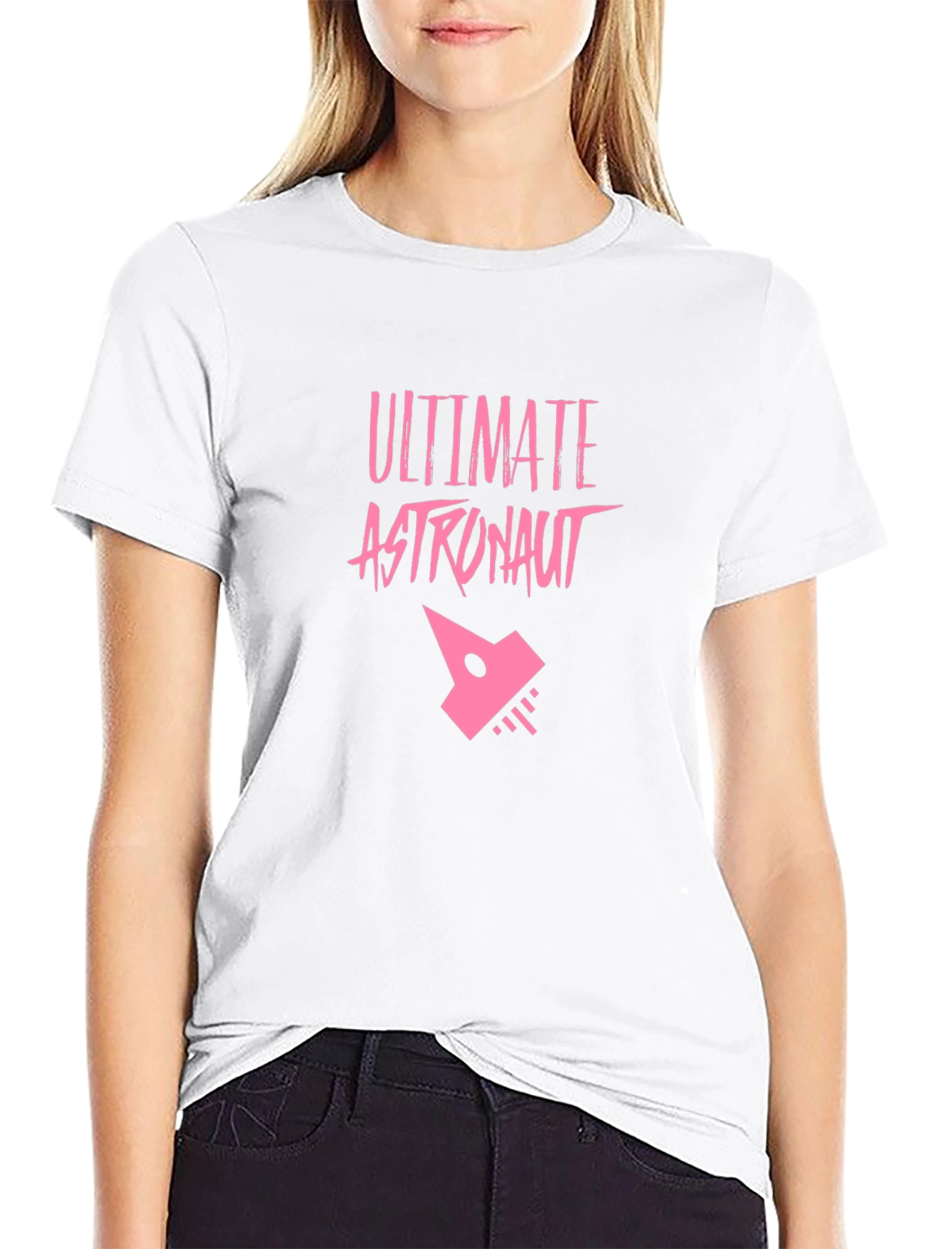 Ultimate Astronaut Graphic Black T-Shirt