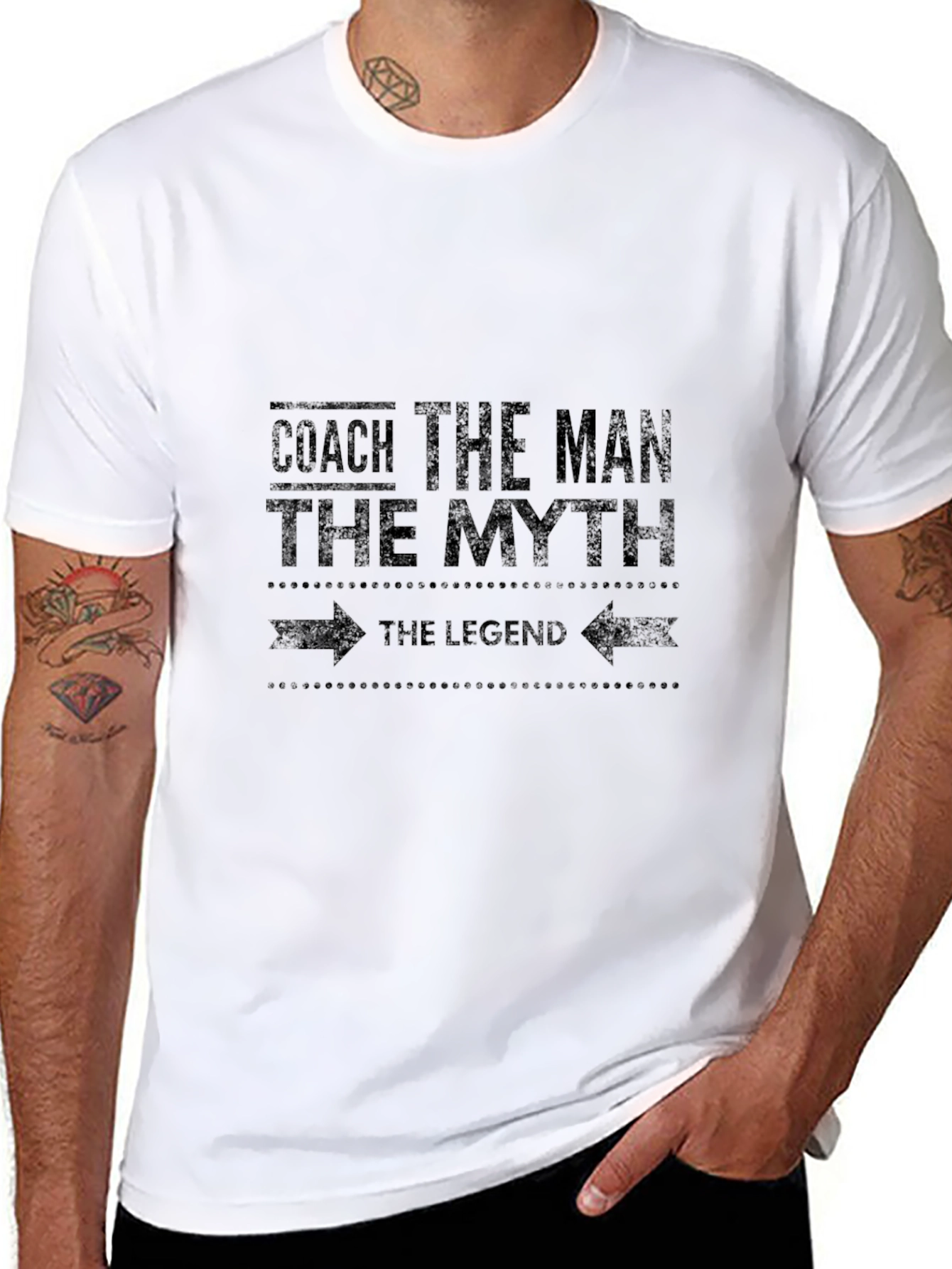 Coach The Man The Myth The Legend T-Shirt