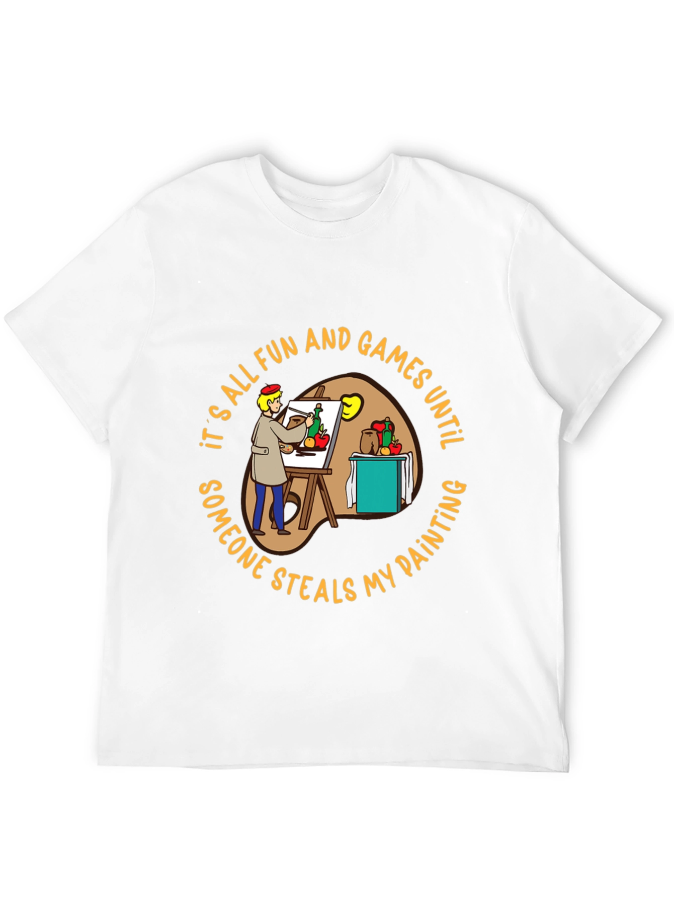 Painter T-Shirt: Its All Fun & Games